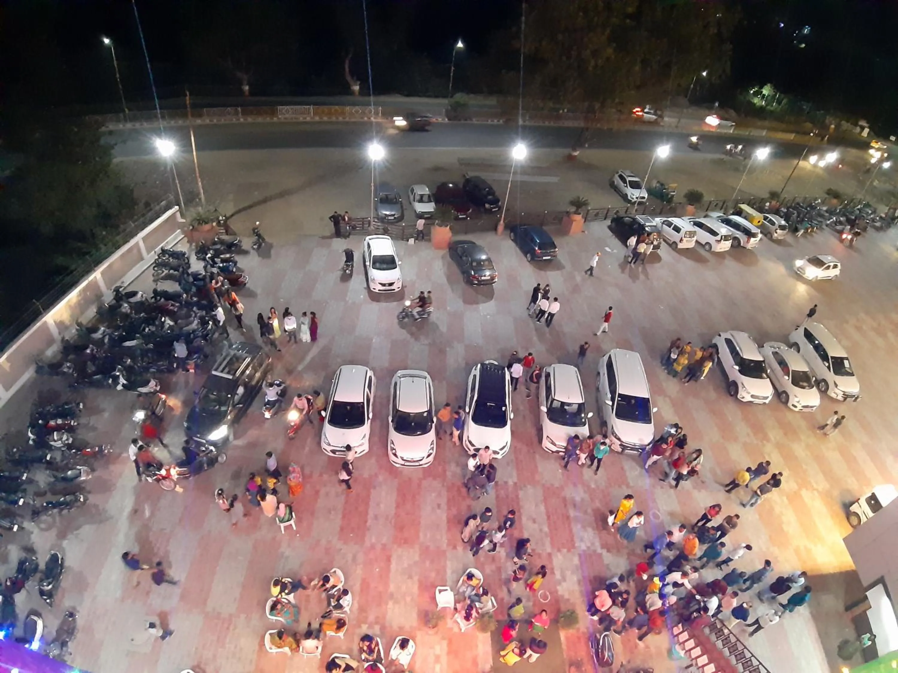 Parking in Hotel The Grand Piano - Best Business Hotel in Patan