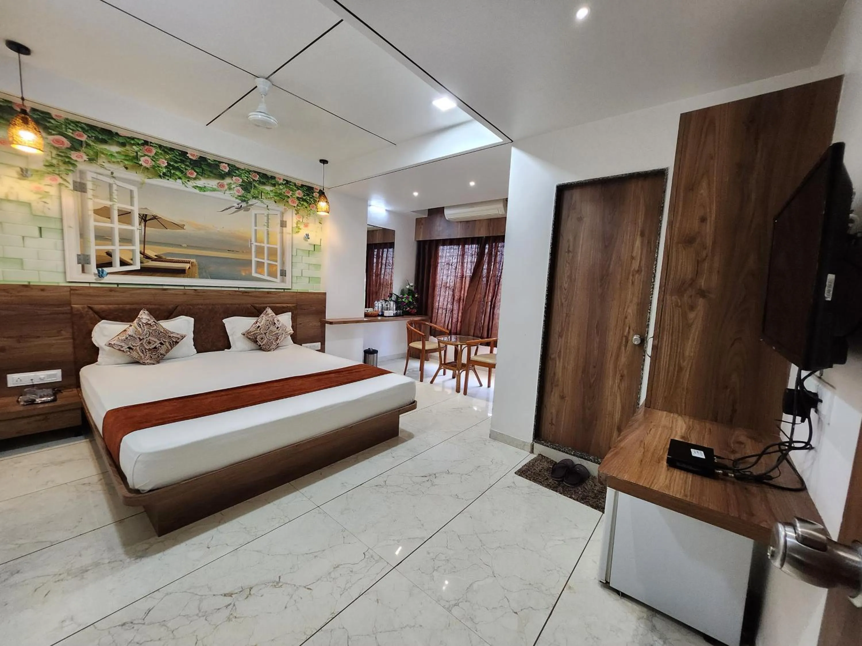 Bedroom, Bed in Hotel The Grand Piano - Best Business Hotel in Patan