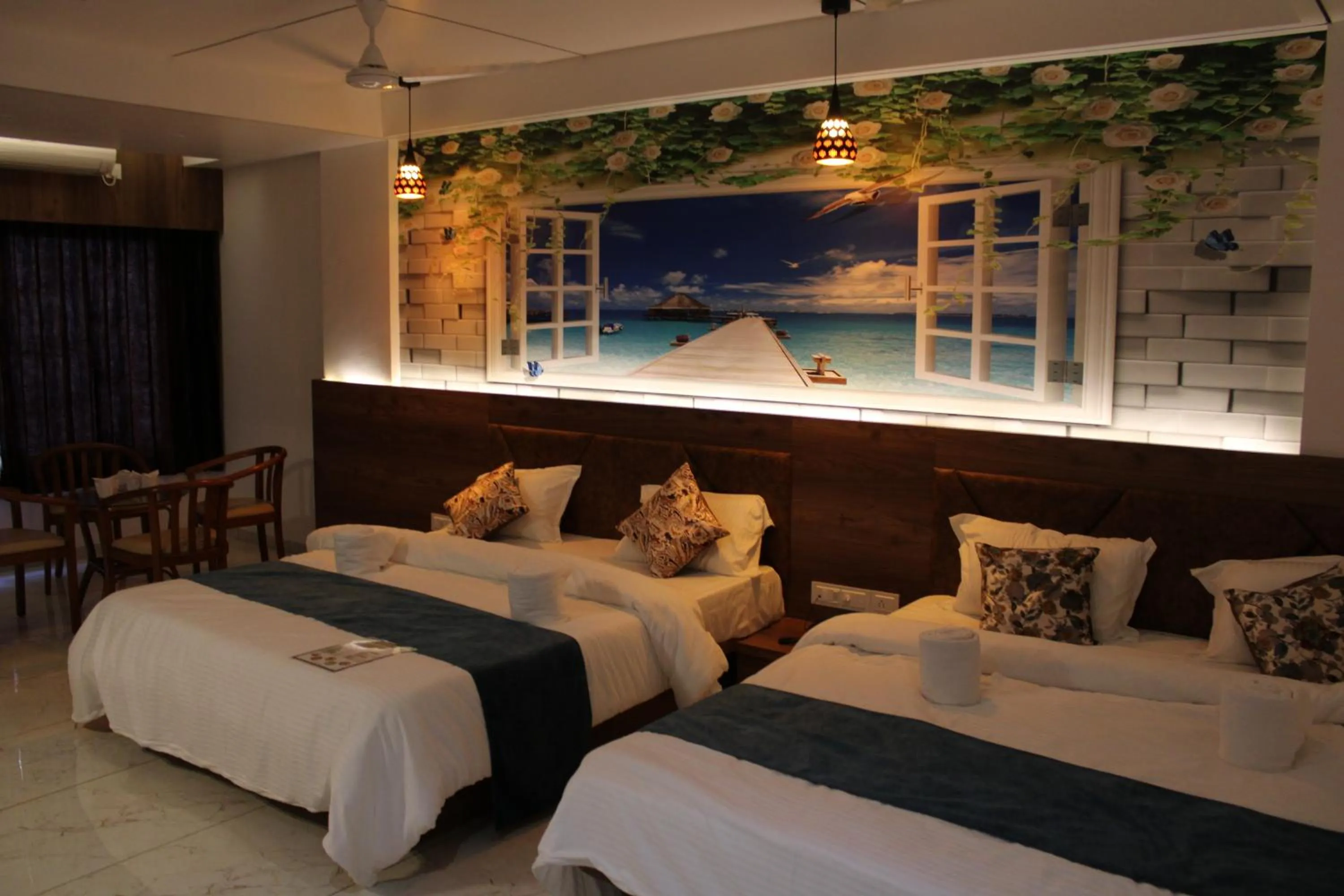 Bed in Hotel The Grand Piano - Best Business Hotel in Patan