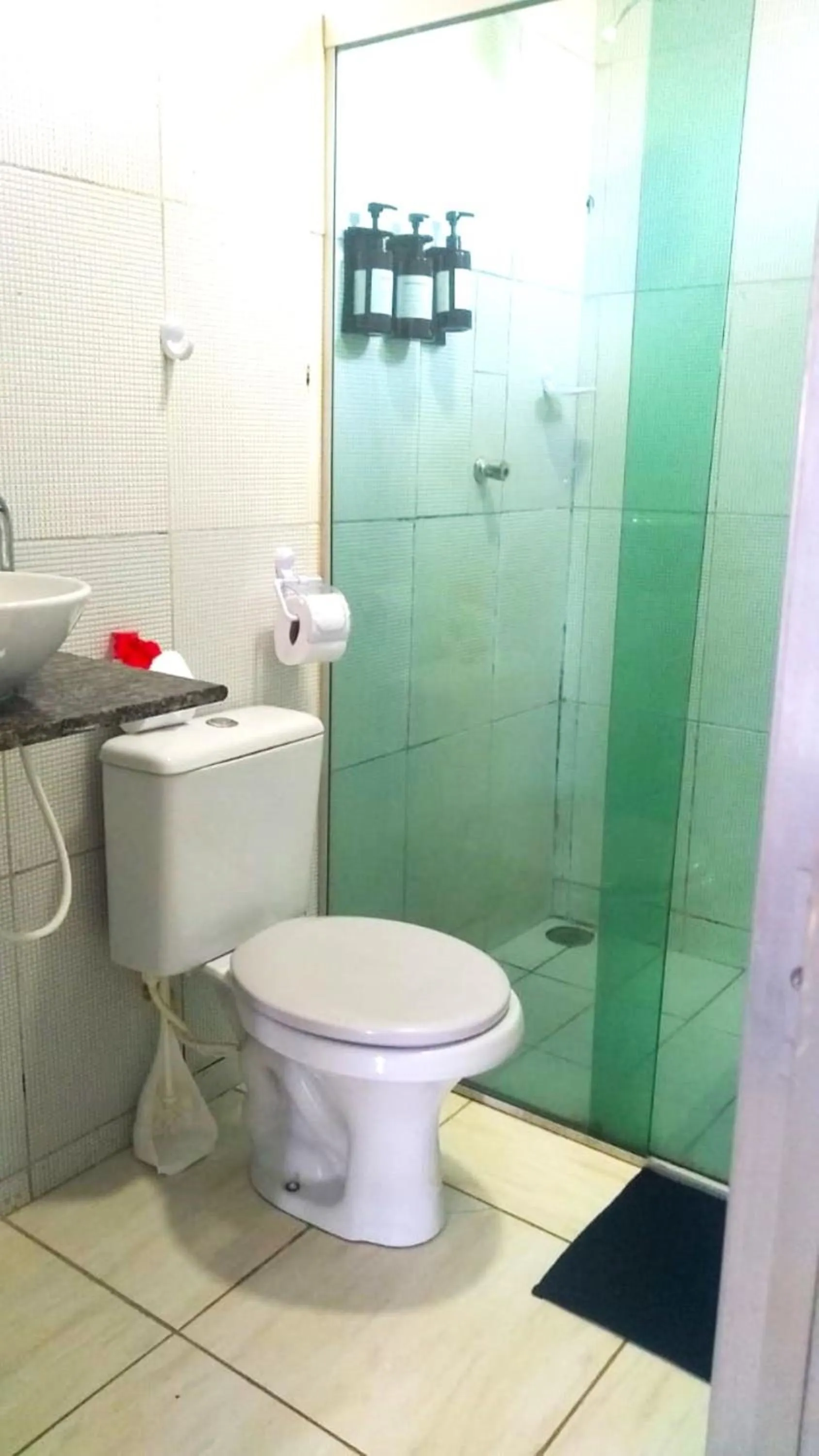 Bathroom in Pousada São Silmares