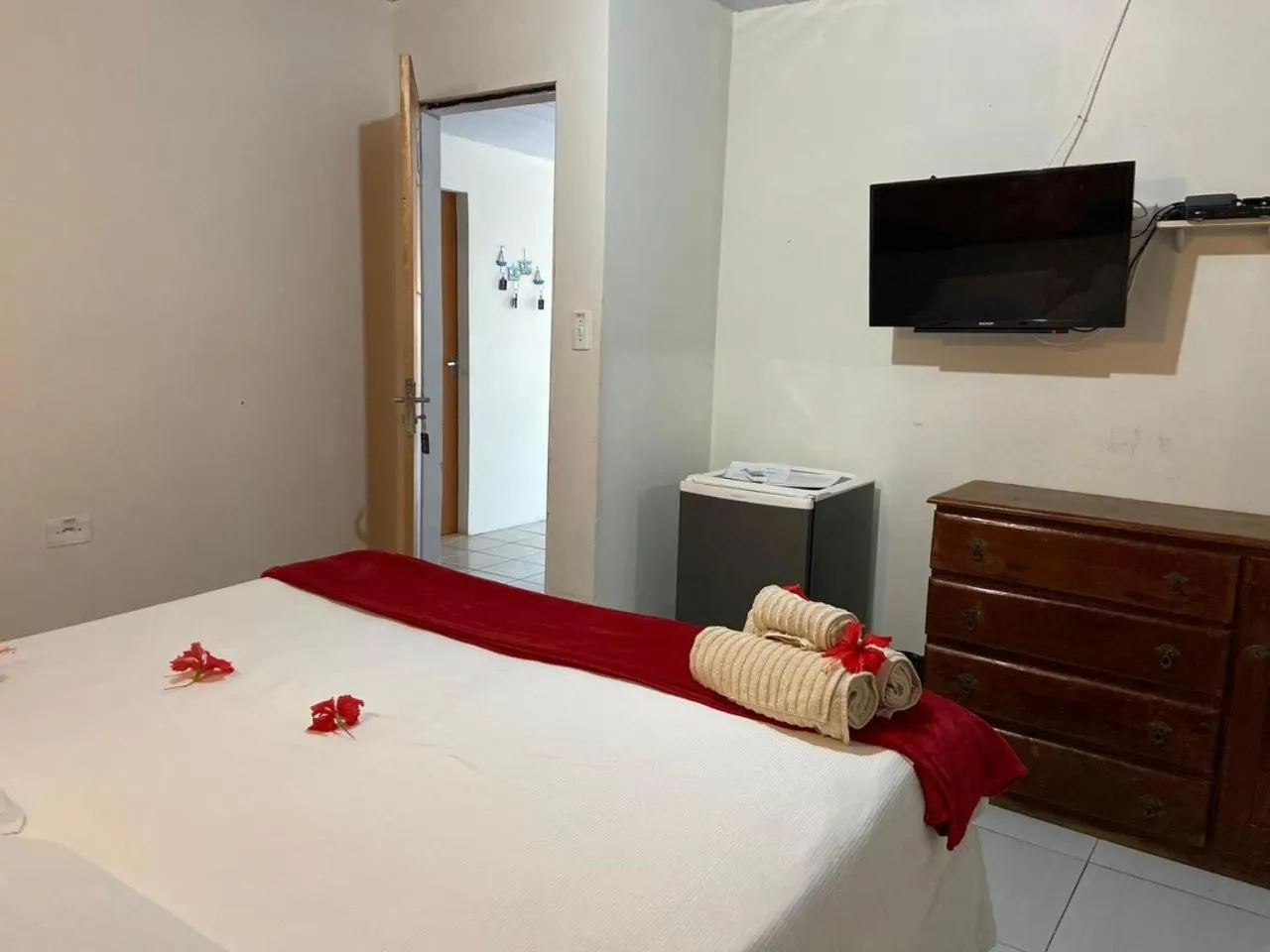 Bedroom, Bed in Pousada São Silmares