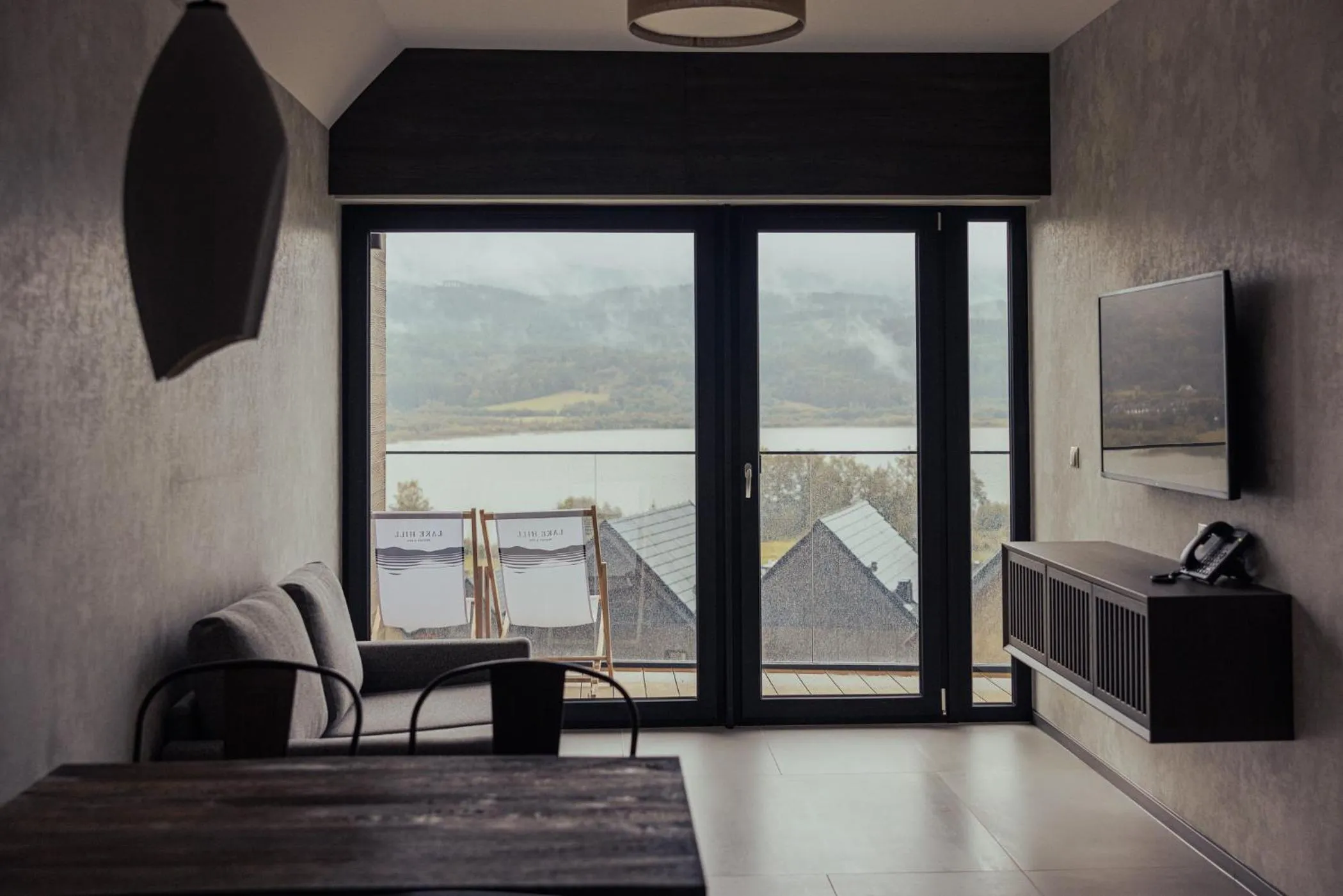 Living room in Lake Hill Karkonosze Apartments