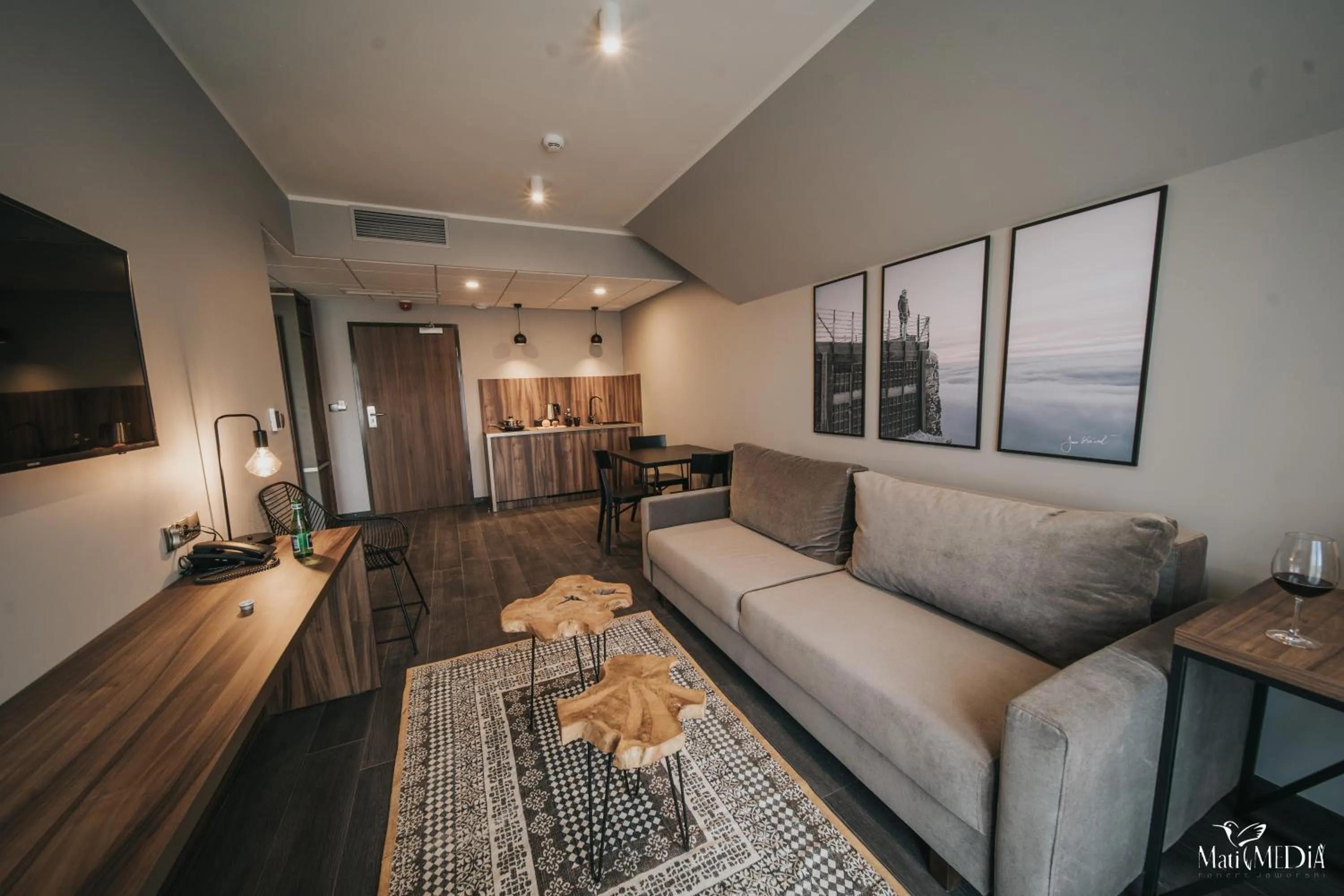 TV and multimedia in Lake Hill Karkonosze Apartments