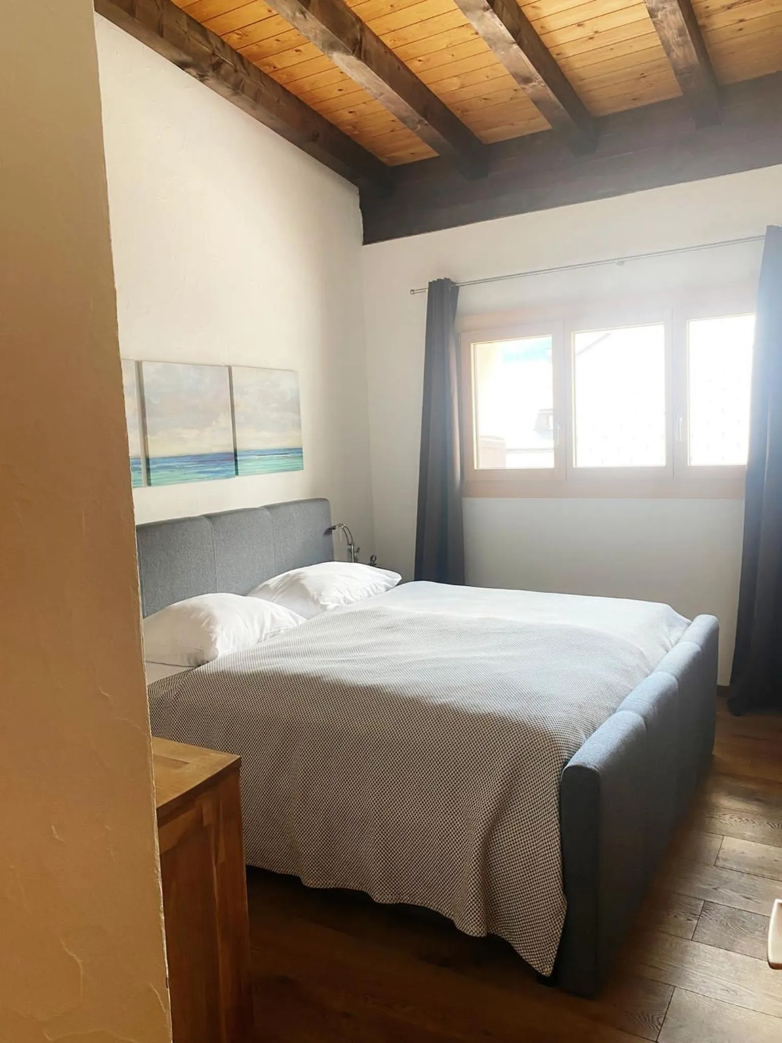 Bed in Arsa Lodge Silvaplana