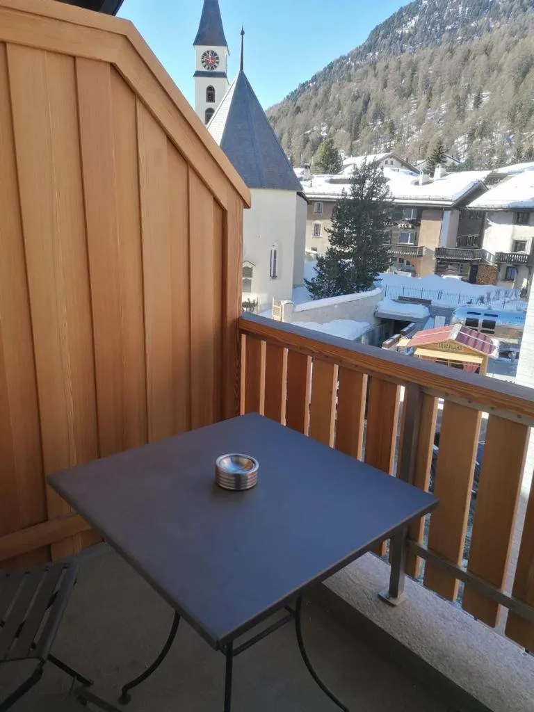 Balcony/Terrace in Arsa Lodge Silvaplana