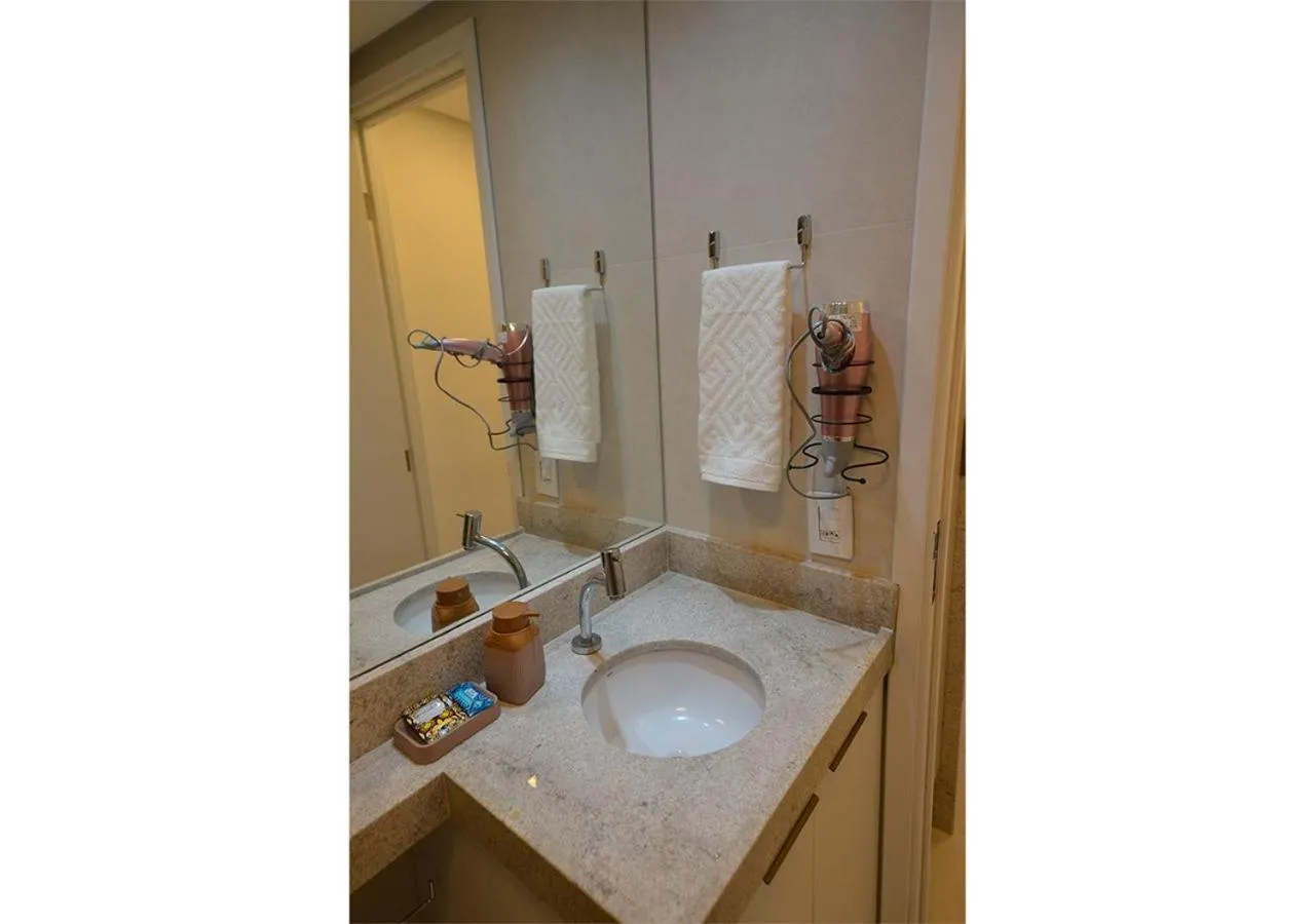 Bathroom in Flat Beach Class Muro Alto 1107