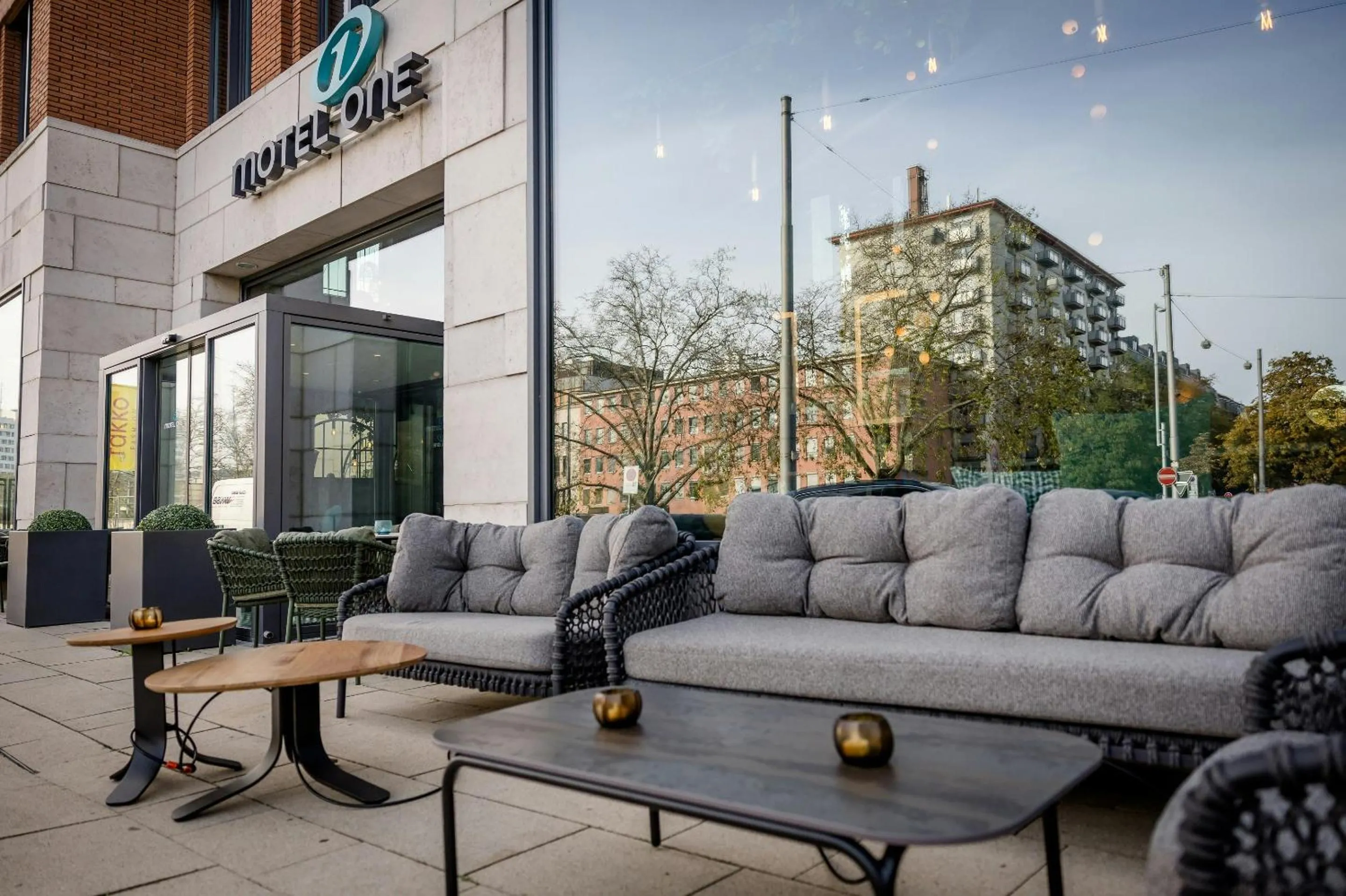 Balcony/Terrace in Motel One Wiesbaden