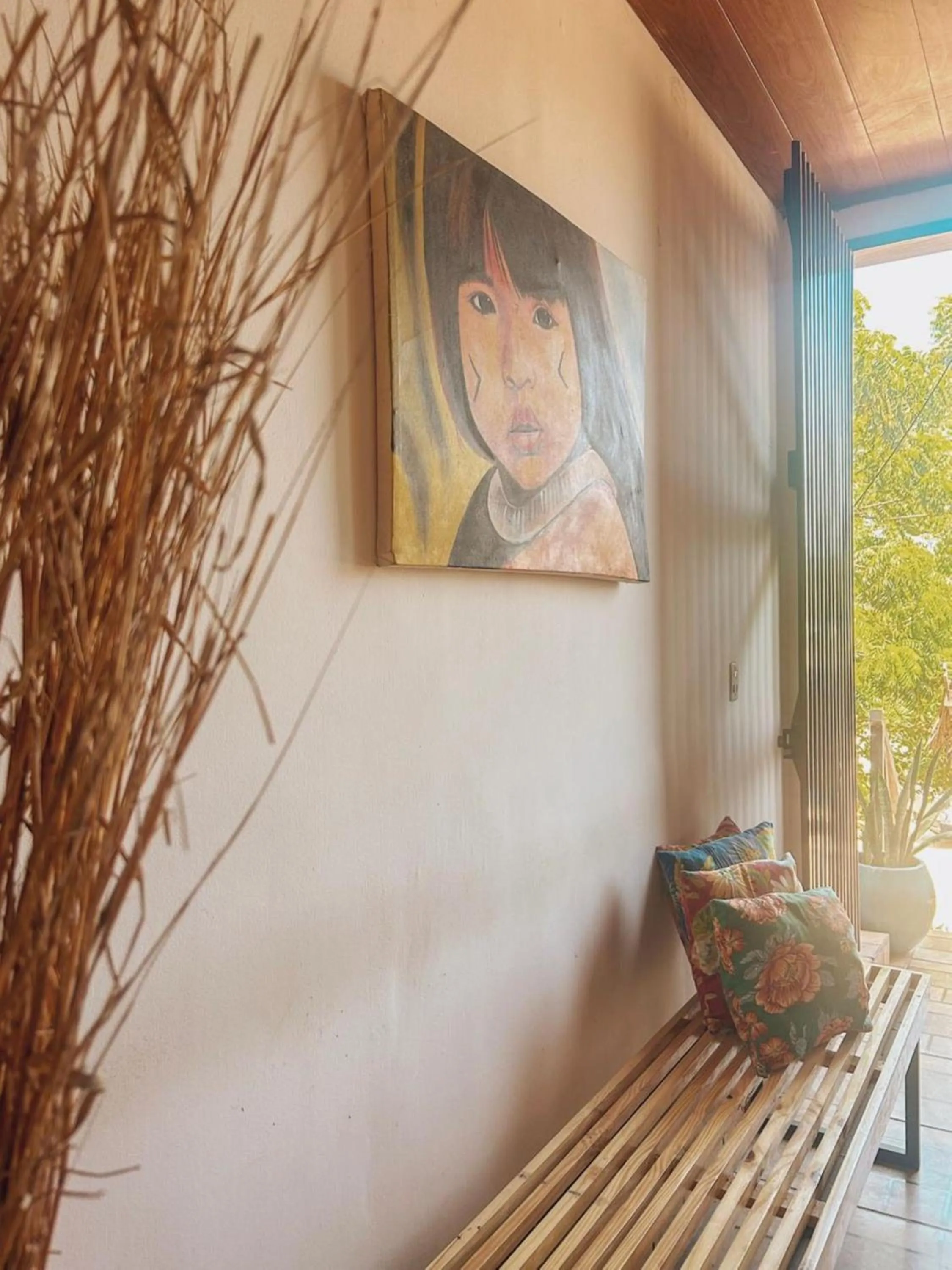 Lobby or reception in Uru Pousada