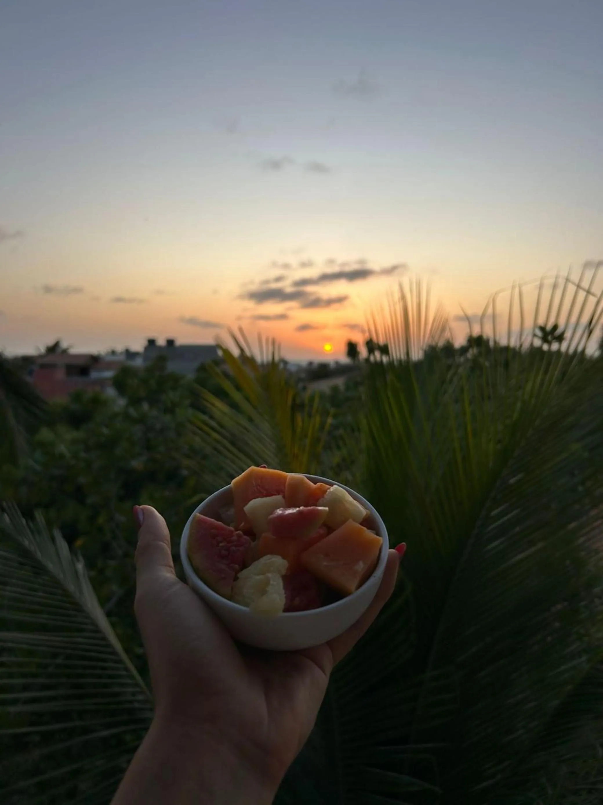 Sunset in Uru Pousada
