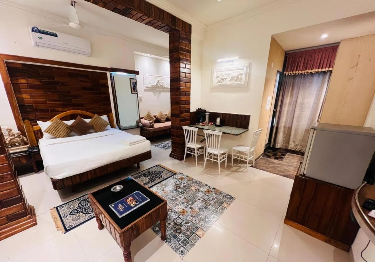 Bed in Hotel The Galaxy