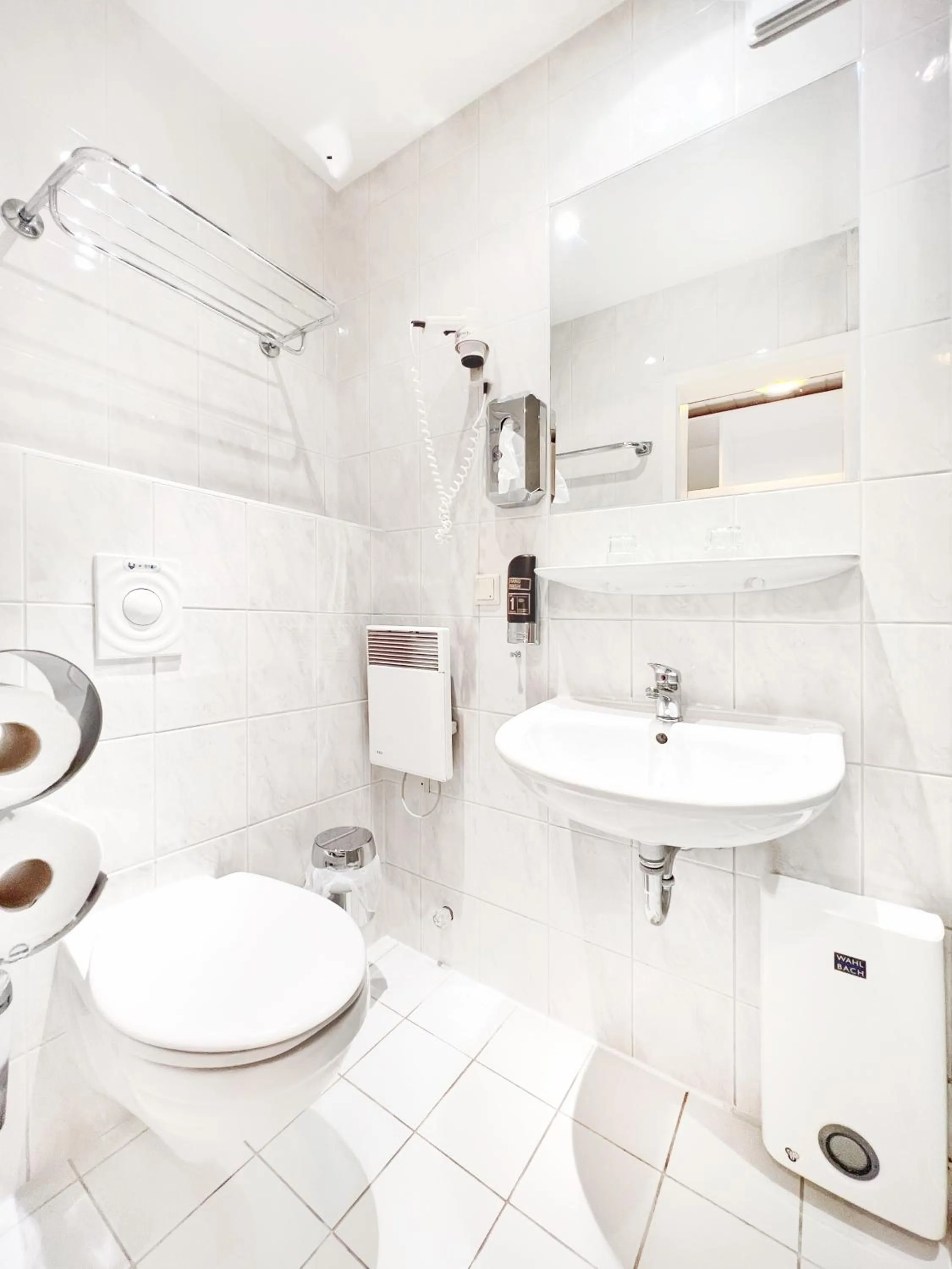 Bathroom in WAGNERS Hotel im Frankenwald