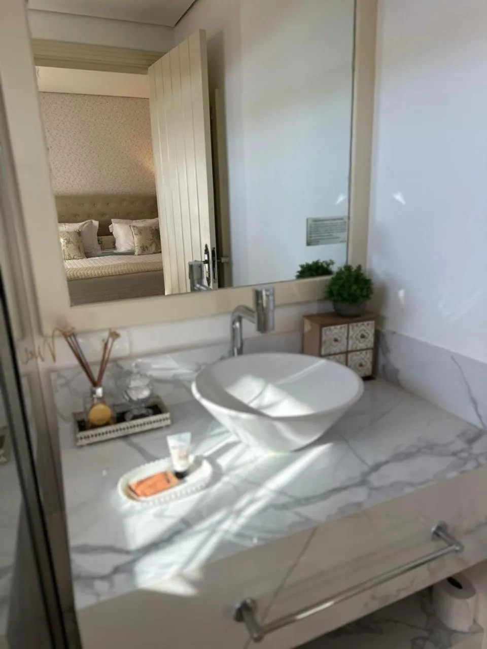 Shower in Pousada das Lavandas