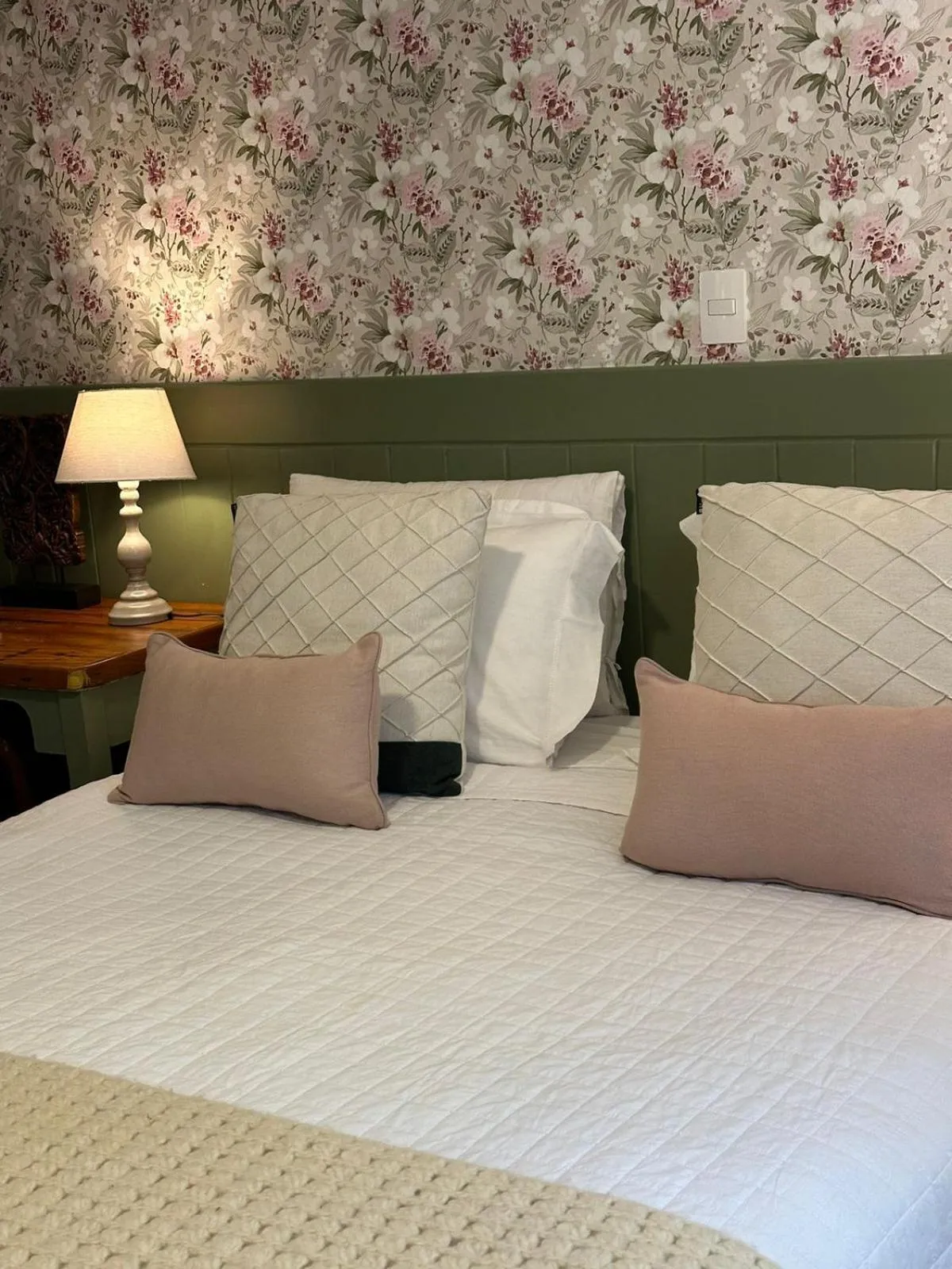 Bed in Pousada das Lavandas