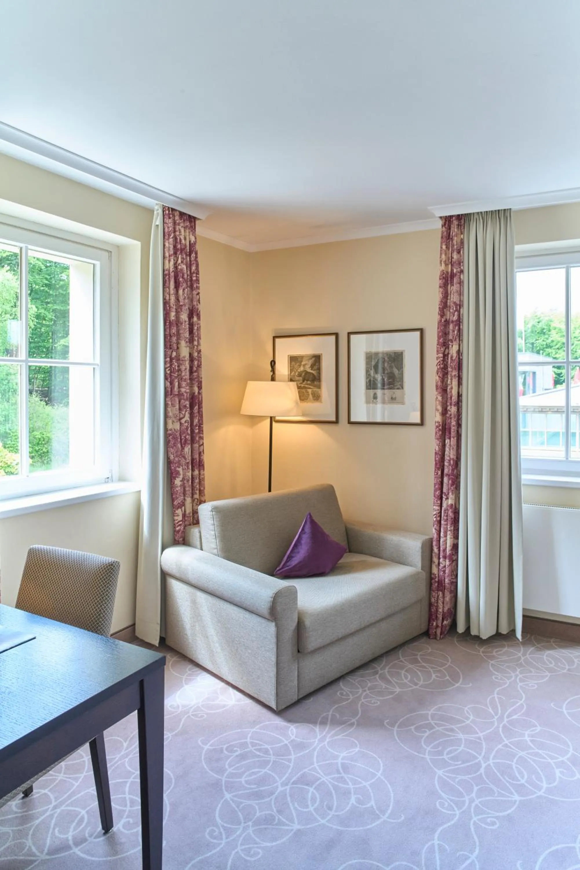 Living room, Bed in Naturresort & Spa Schindelbruch