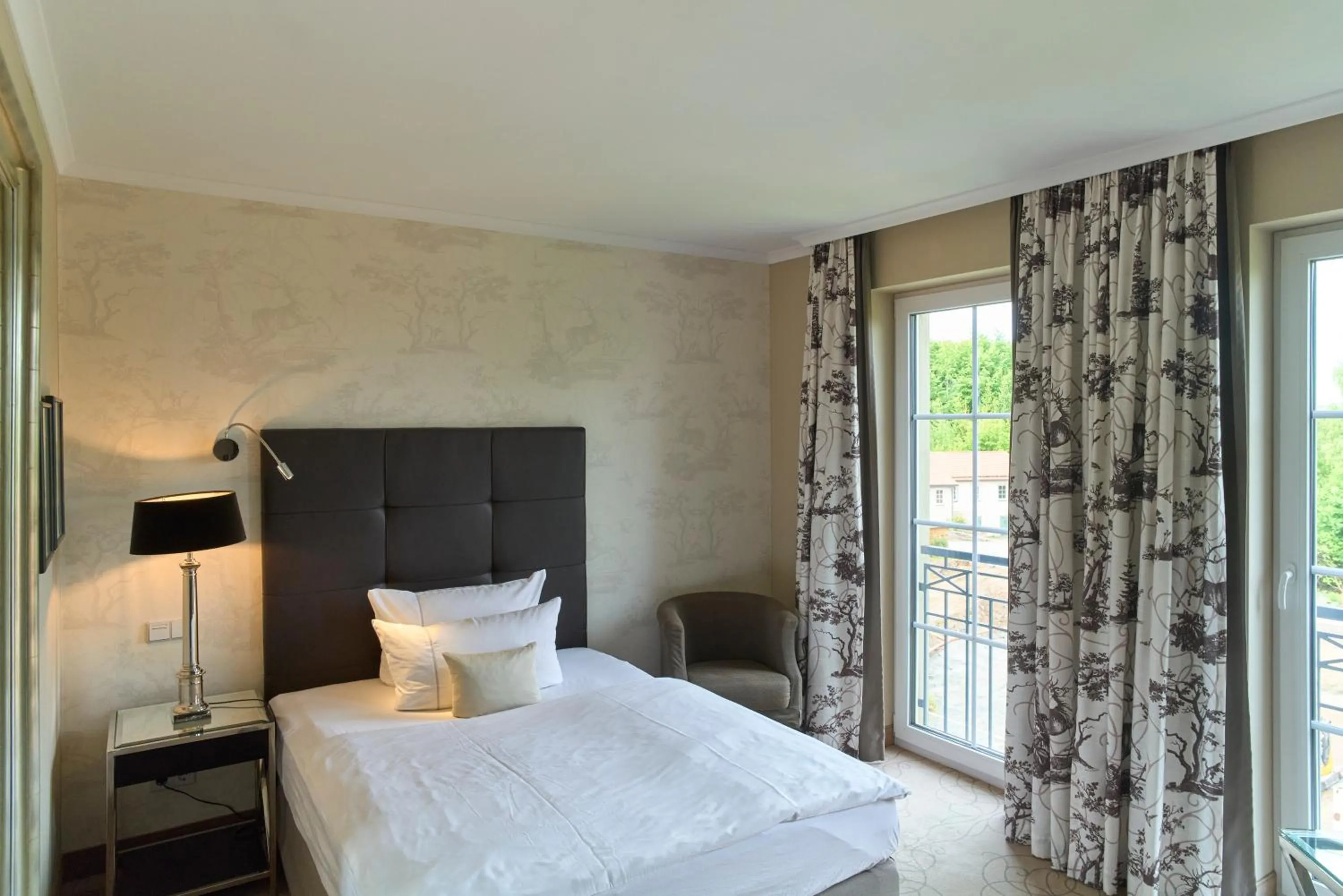 Bedroom, Bed in Naturresort & Spa Schindelbruch