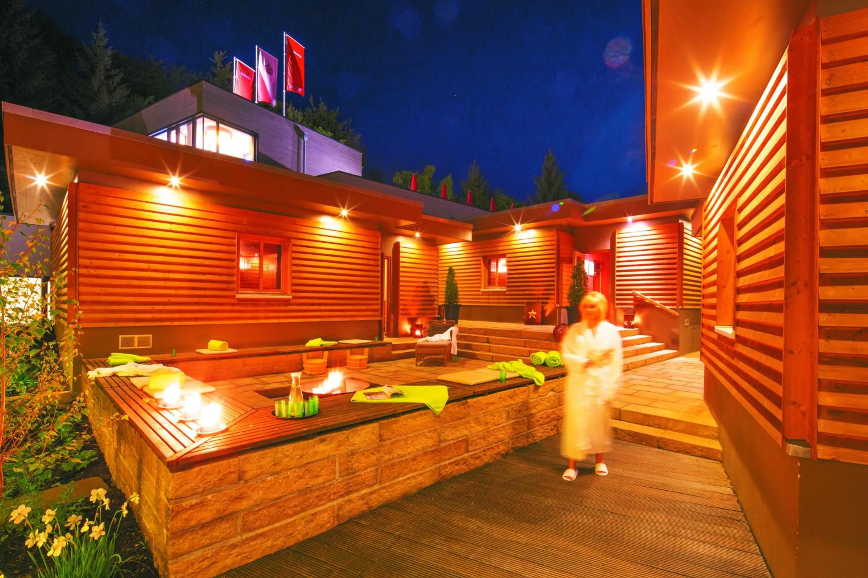 Sauna in Naturresort & Spa Schindelbruch