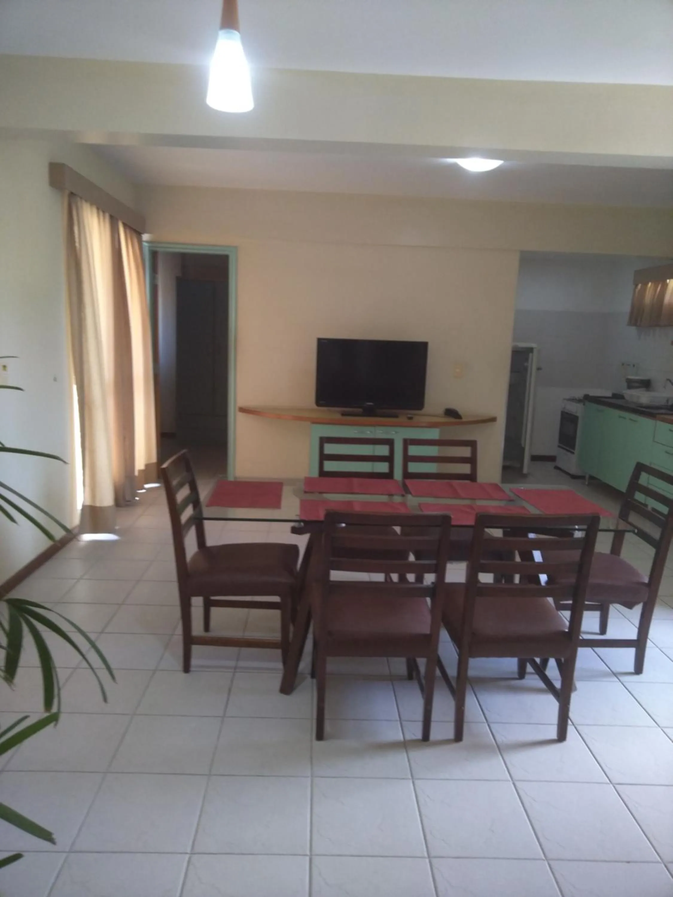 Living room in Condomínio Flat La Perla