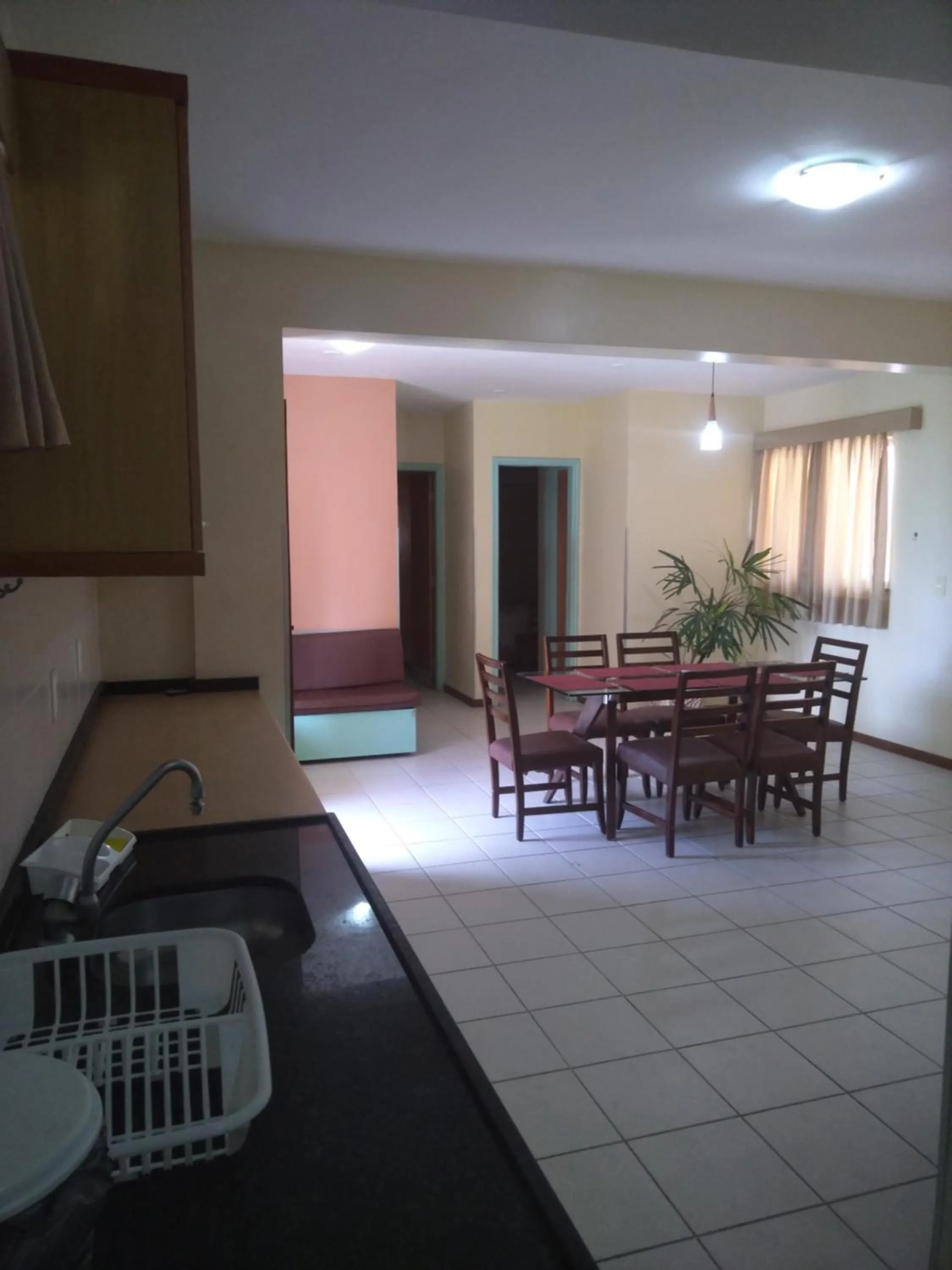 Dining area in Condomínio Flat La Perla