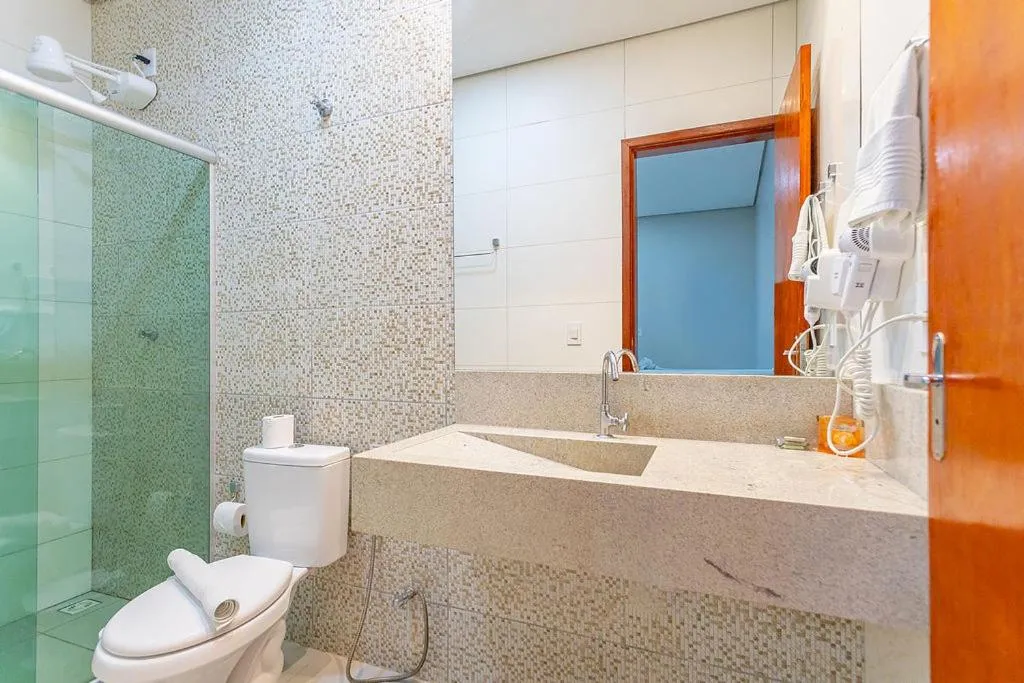 Bathroom in Pousada Villas - Bonito