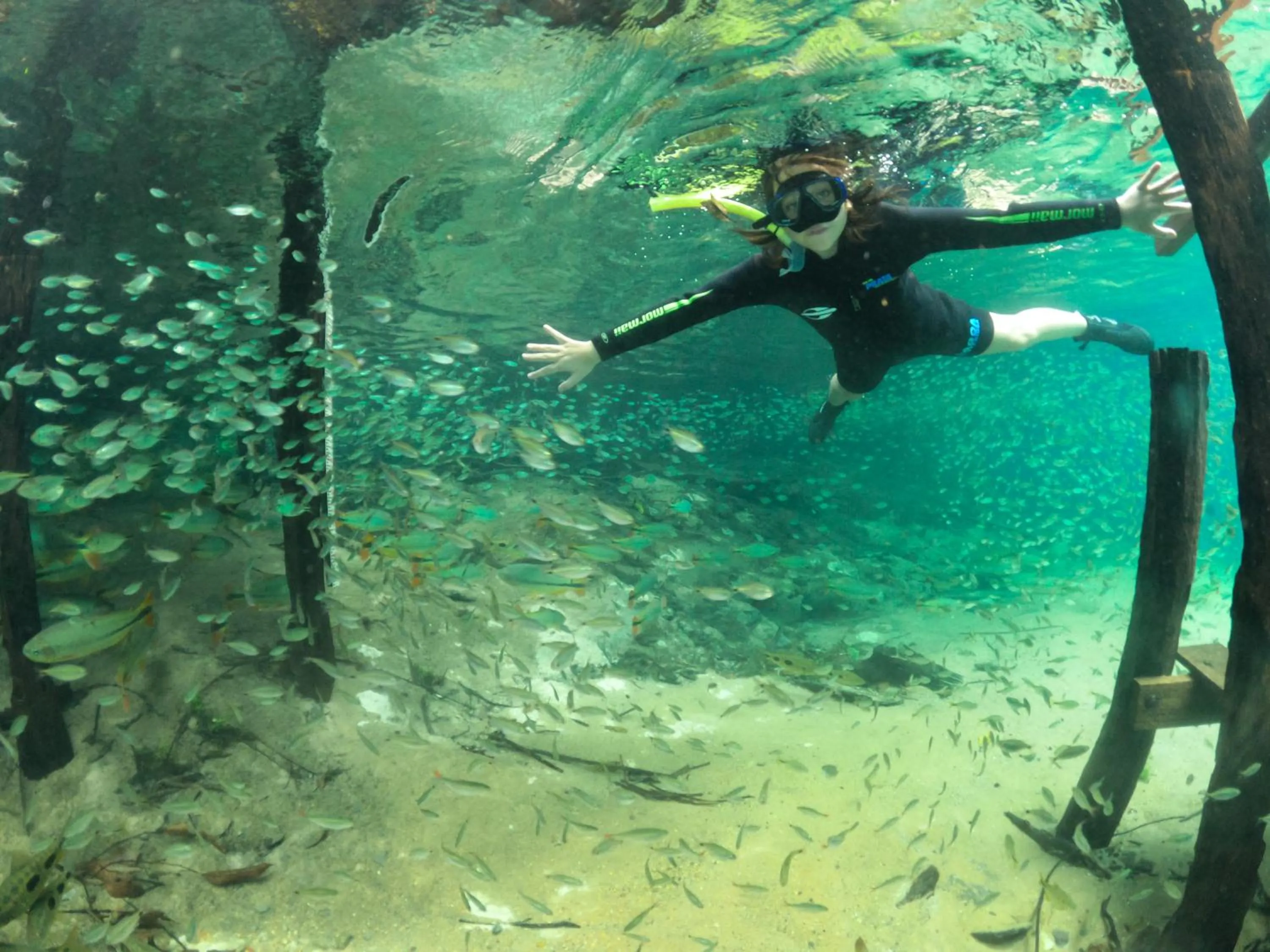 Snorkeling in Pousada Villas - Bonito