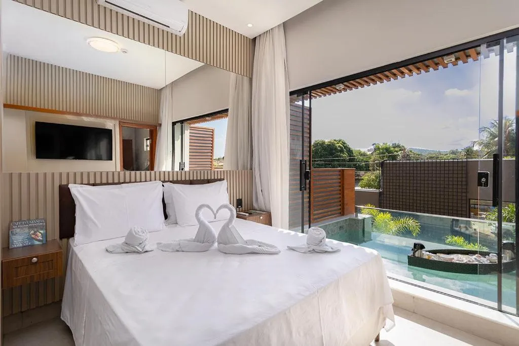 Photo of the whole room, Bed in Pousada Villas - Bonito