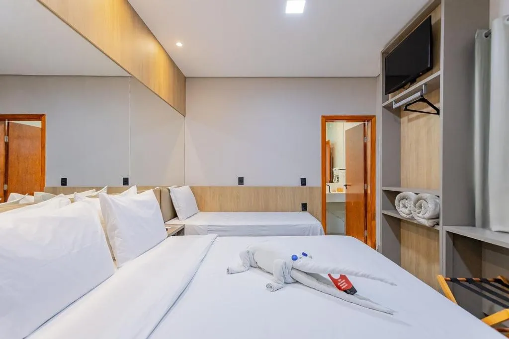 Photo of the whole room, Bed in Pousada Villas - Bonito