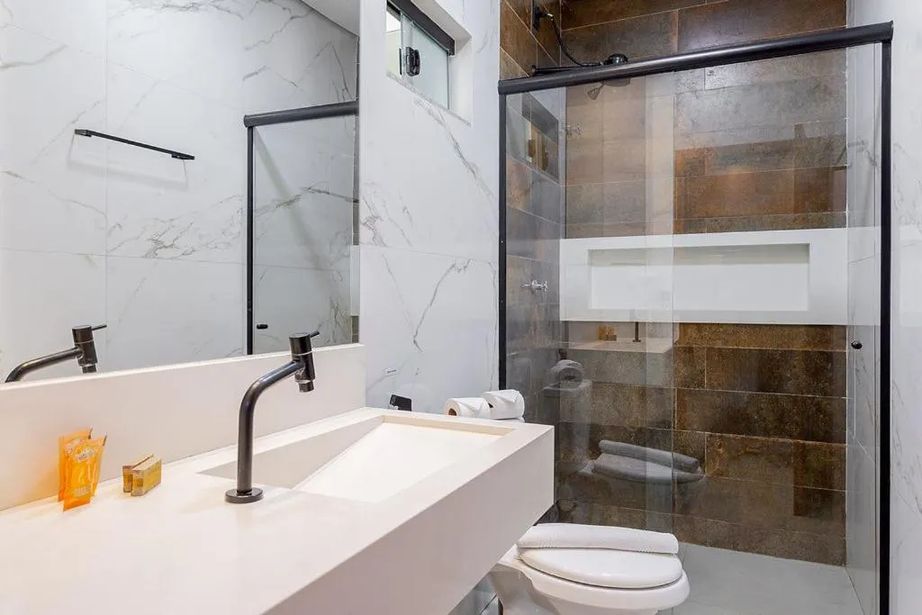 Bathroom in Pousada Villas - Bonito