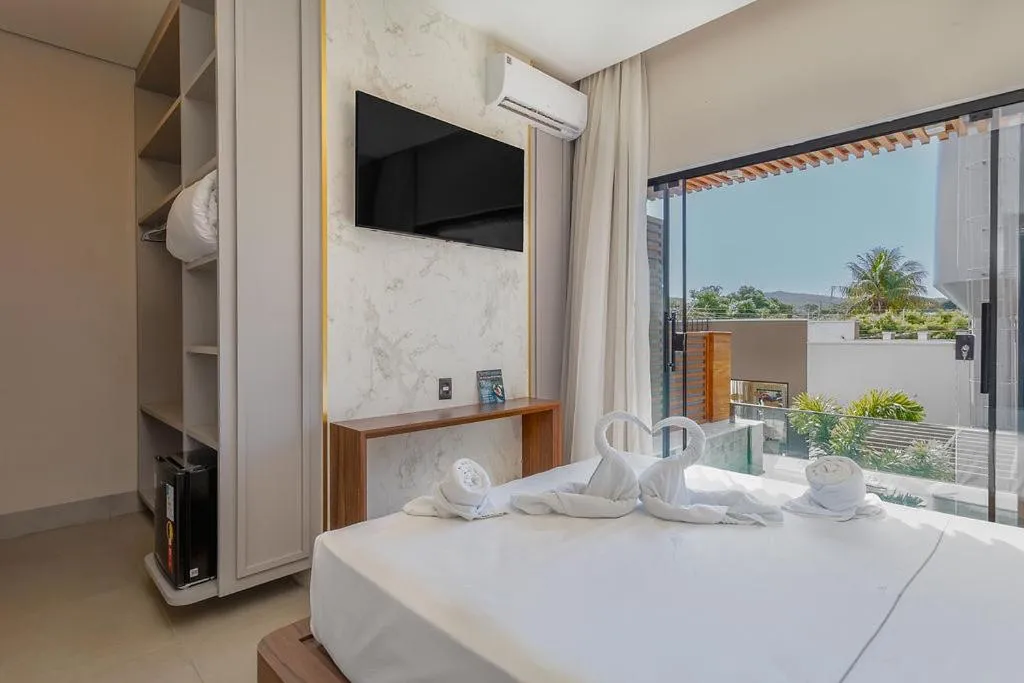 Photo of the whole room, Bed in Pousada Villas - Bonito