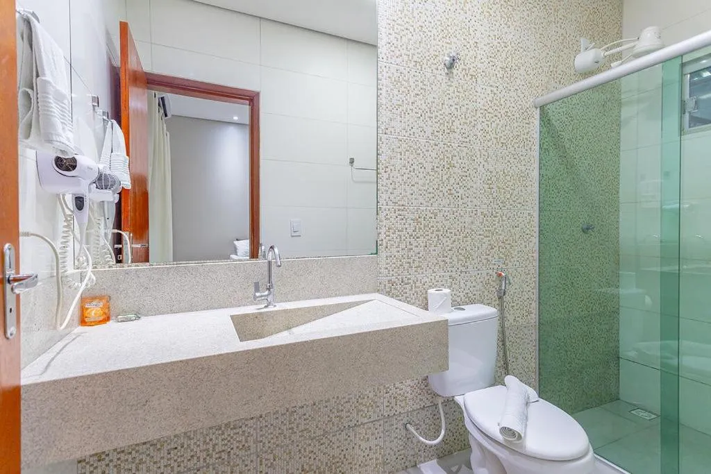 Bathroom in Pousada Villas - Bonito