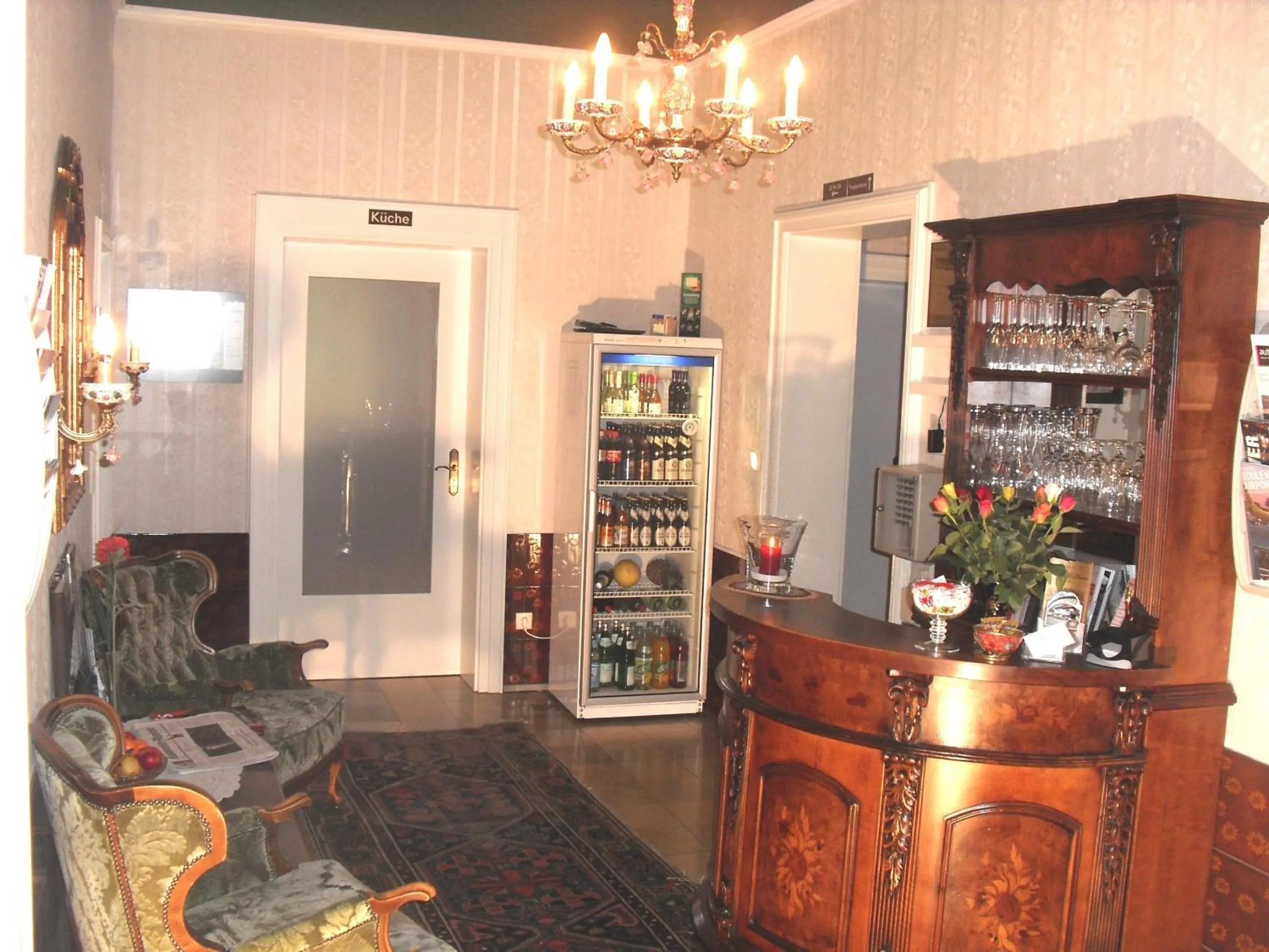 Lobby or reception in Hotel Waldersee