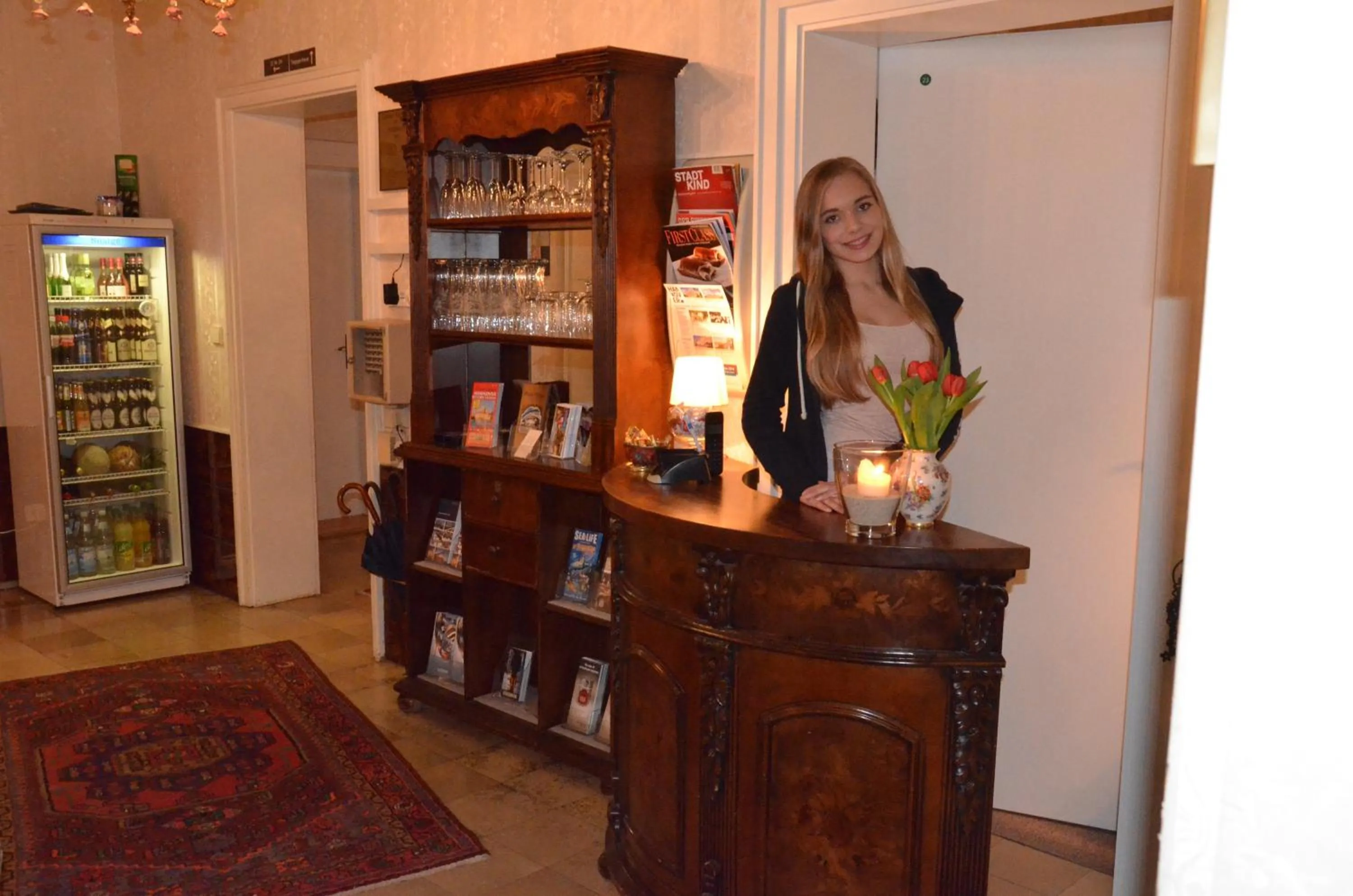 Lobby or reception in Hotel Waldersee