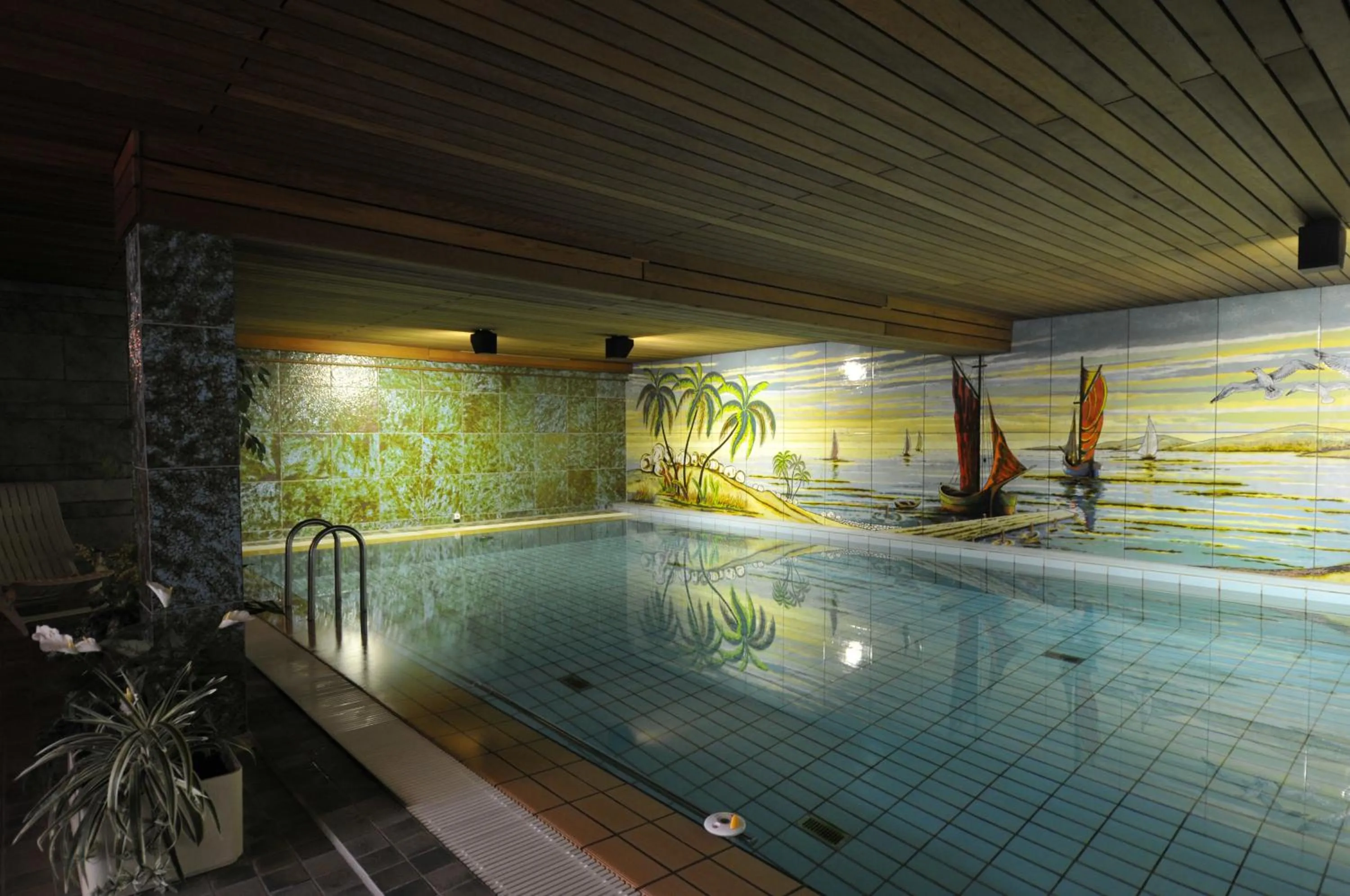 Swimming pool in Hotel Waldersee