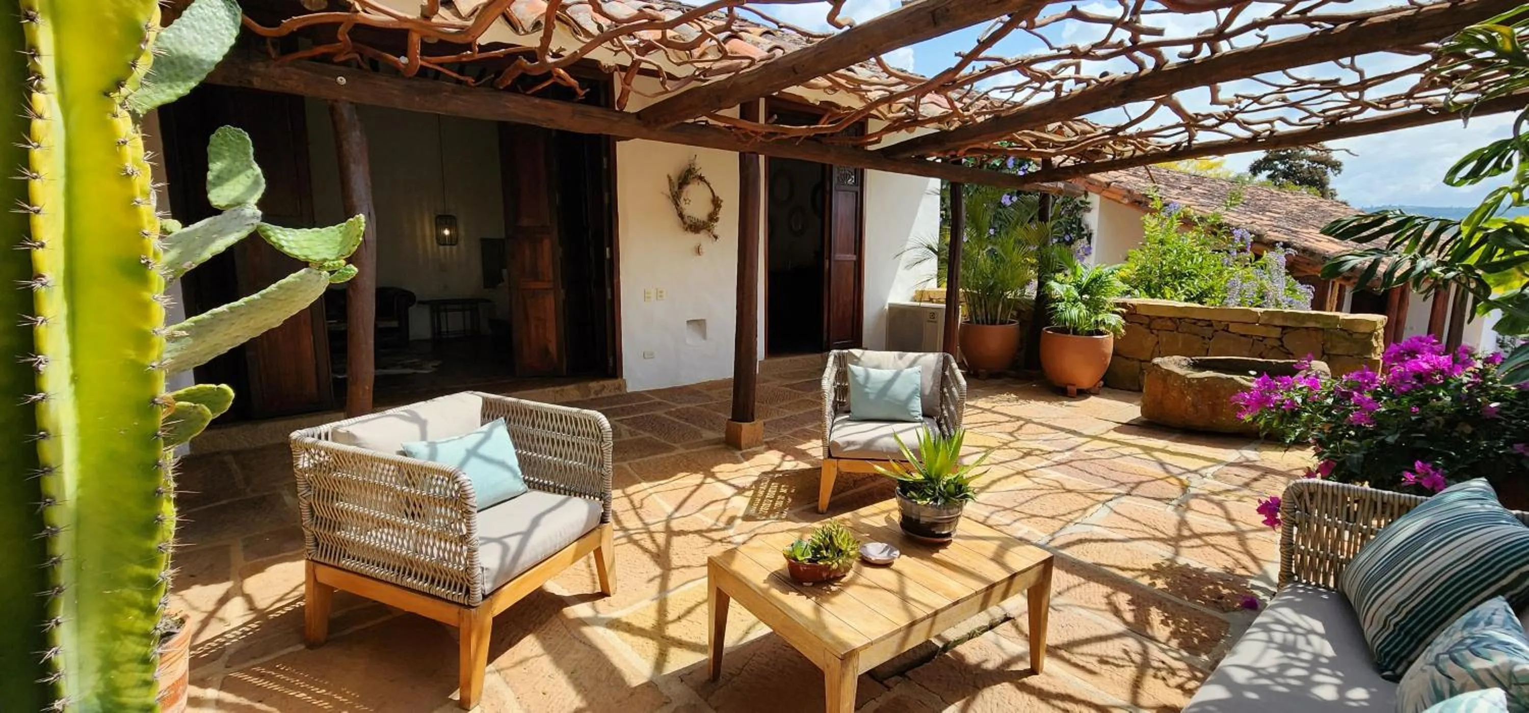 Patio in Casa Yahri