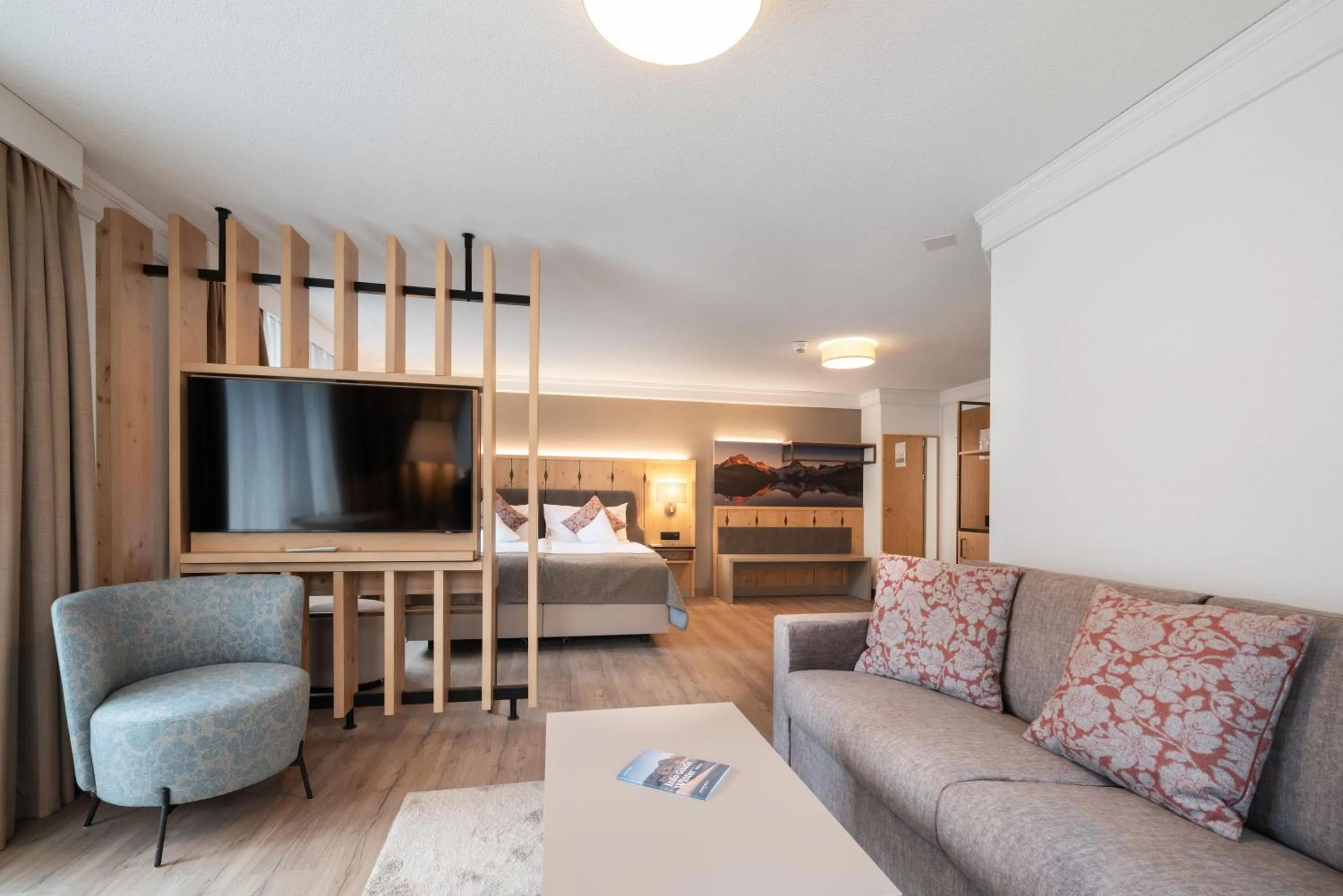 Bed in Hotel Grindelwalderhof