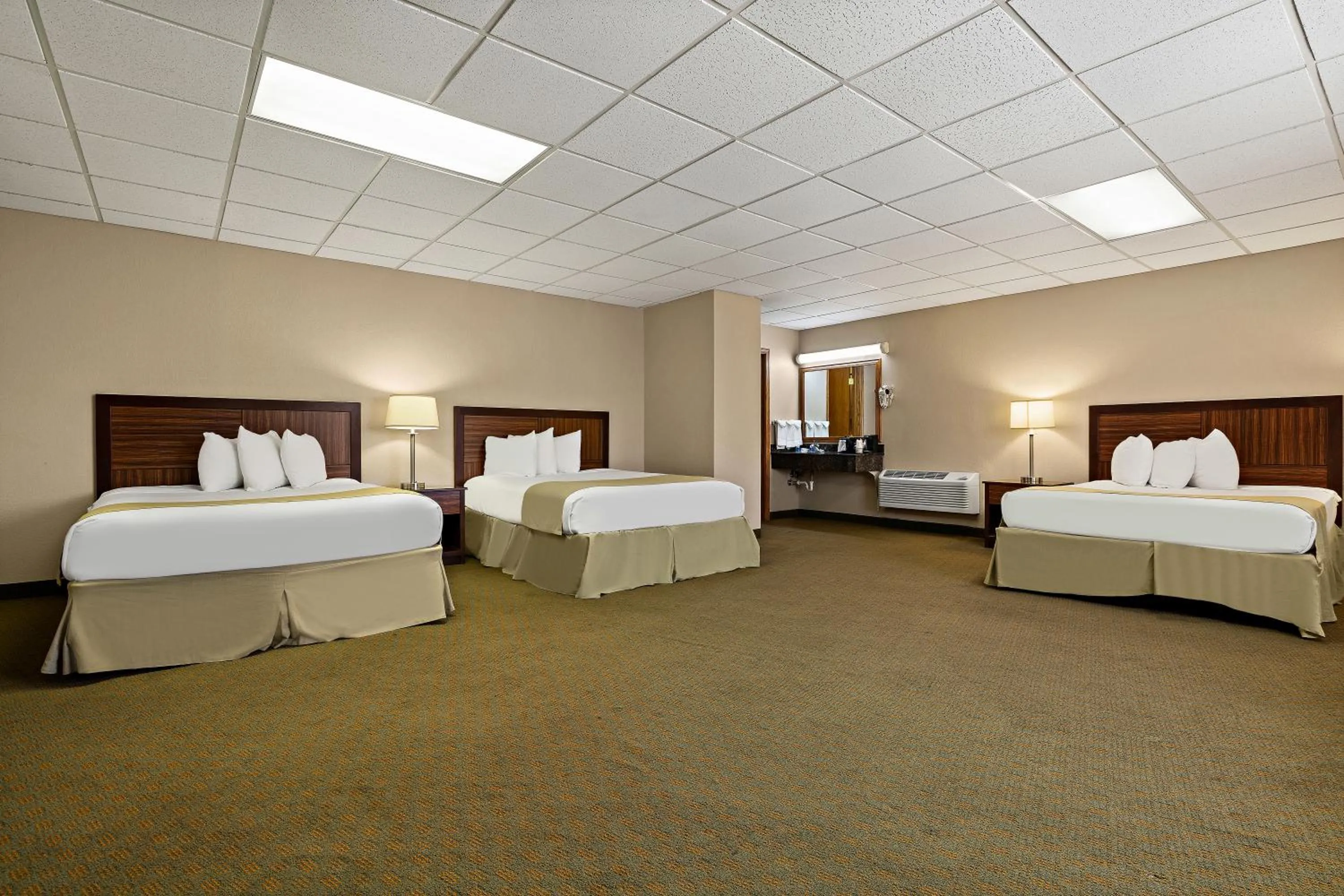 Bed in Rodeway Inn McPherson East