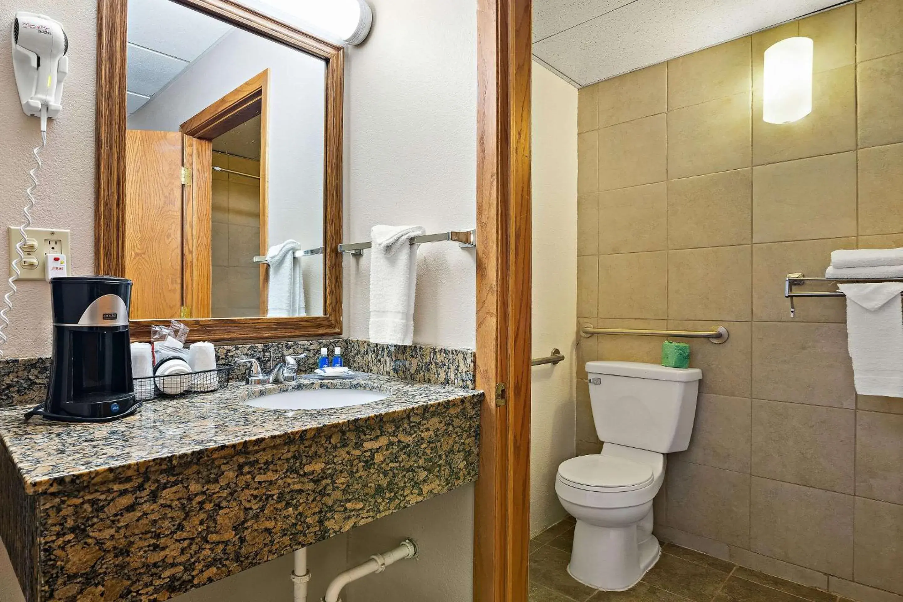 Bedroom in Rodeway Inn Bedroom in Rodeway Inn