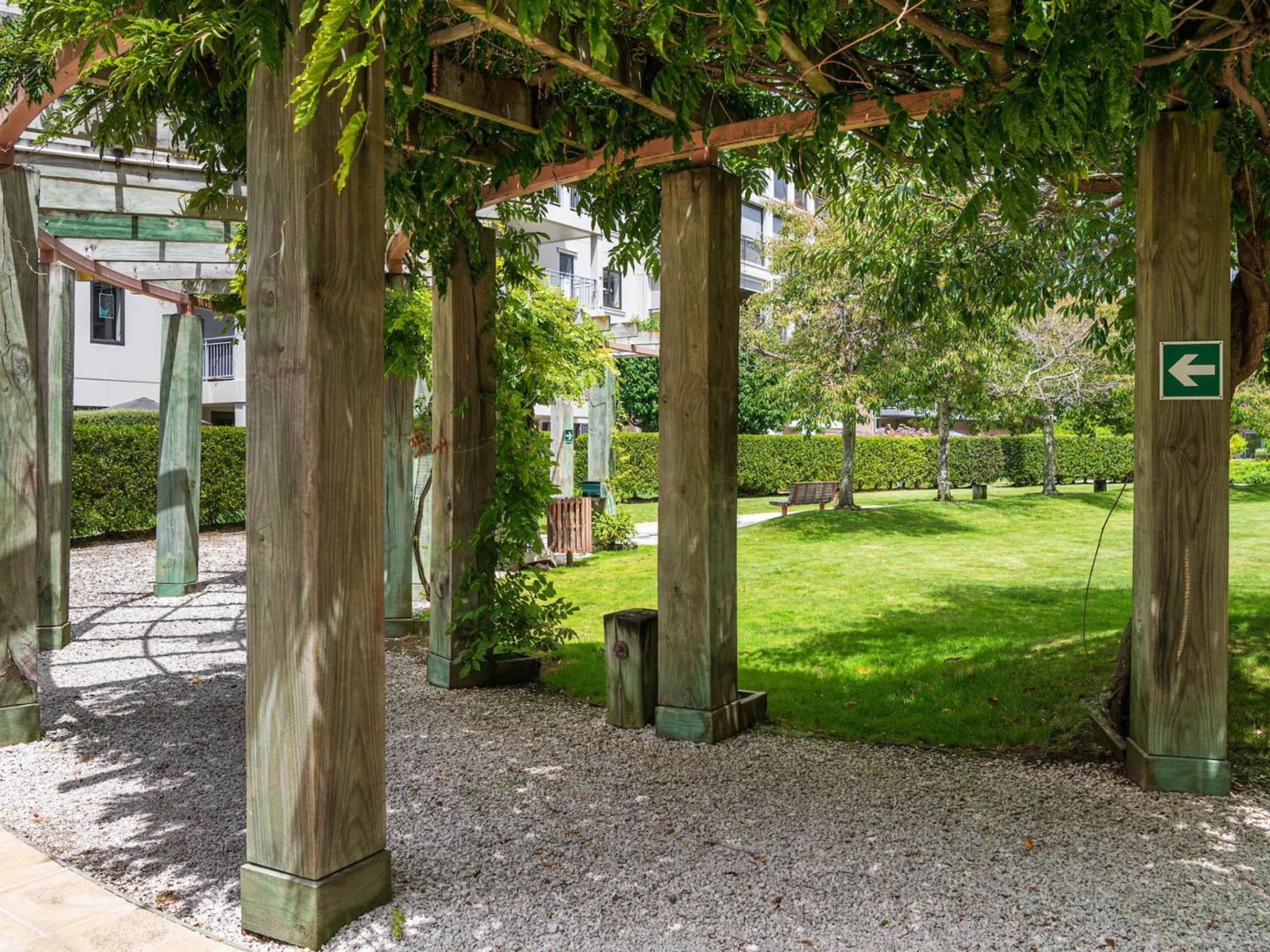 Garden in Ohtel Auckland