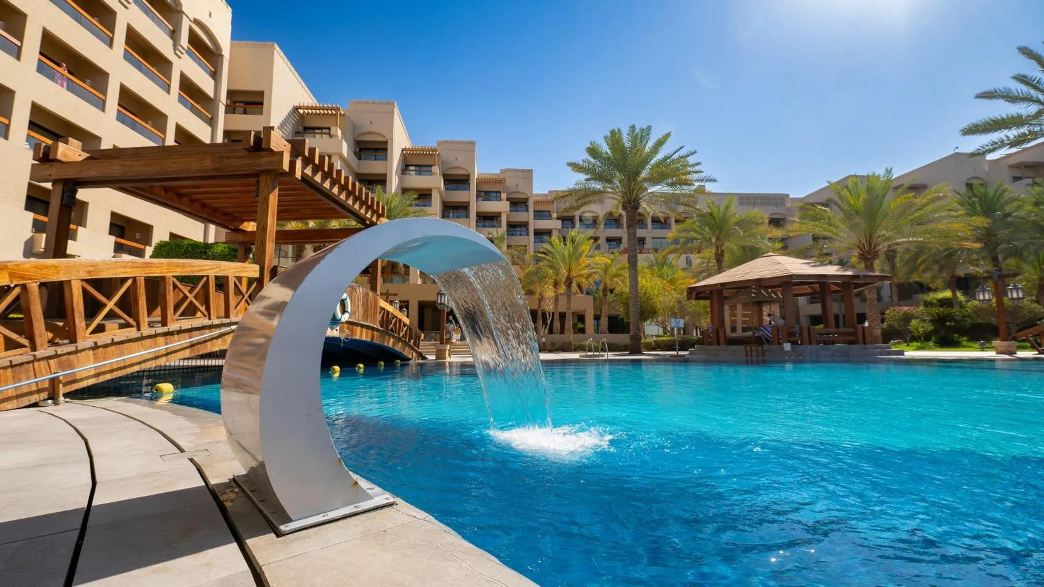Swimming pool in InterContinental Aqaba by IHG