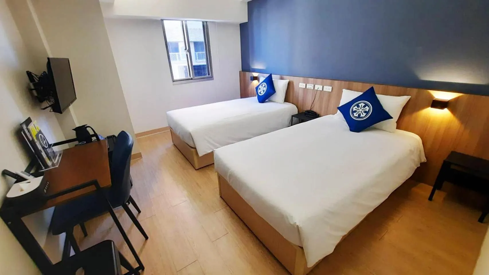 Bed in Holo Hotel Tainan