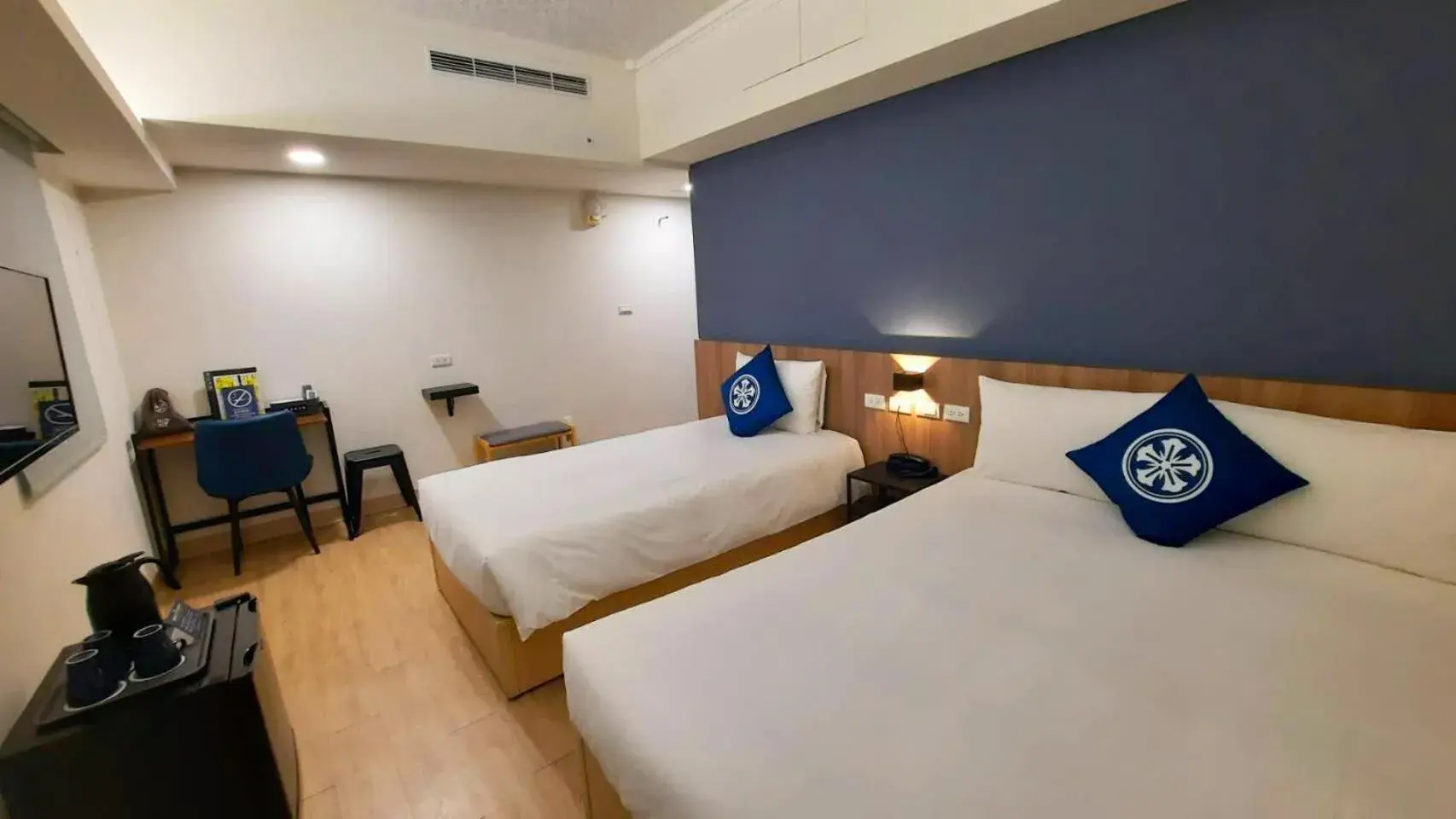 Bed in Holo Hotel Tainan Bed in Holo Hotel Tainan