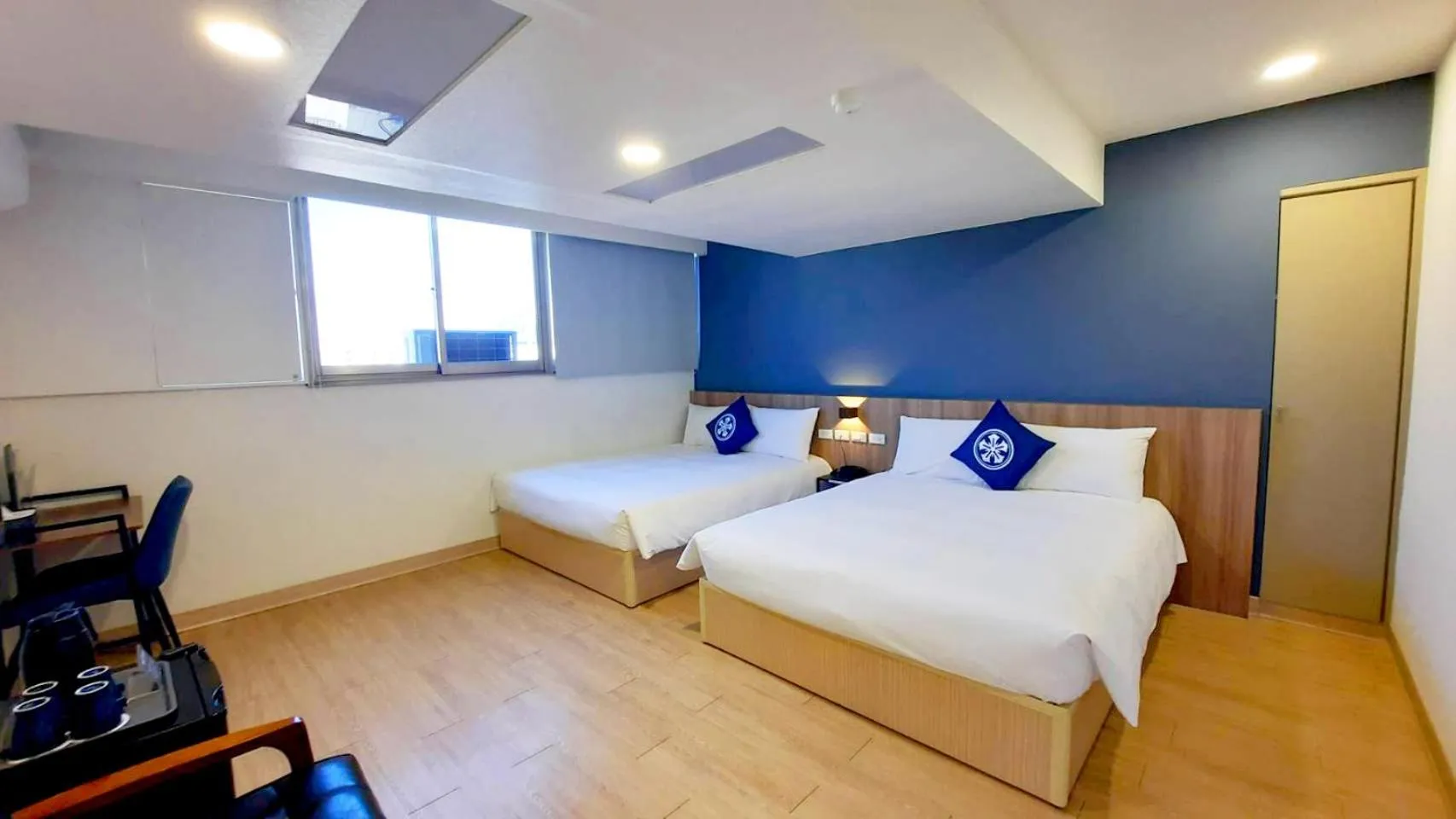 Bed in Holo Hotel Tainan