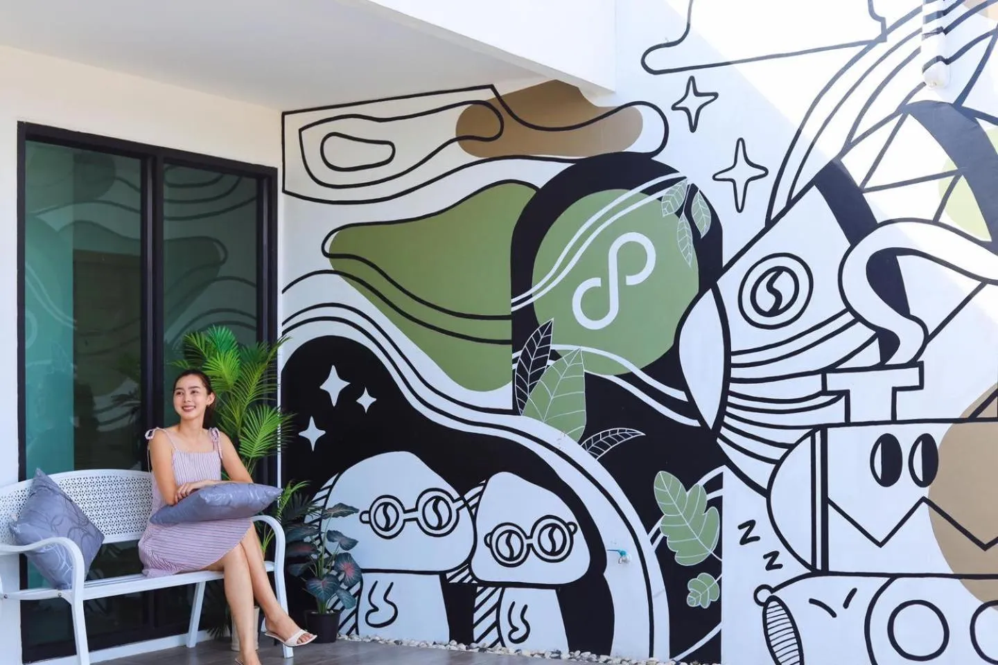 Seating area in Ananzitra Hotel