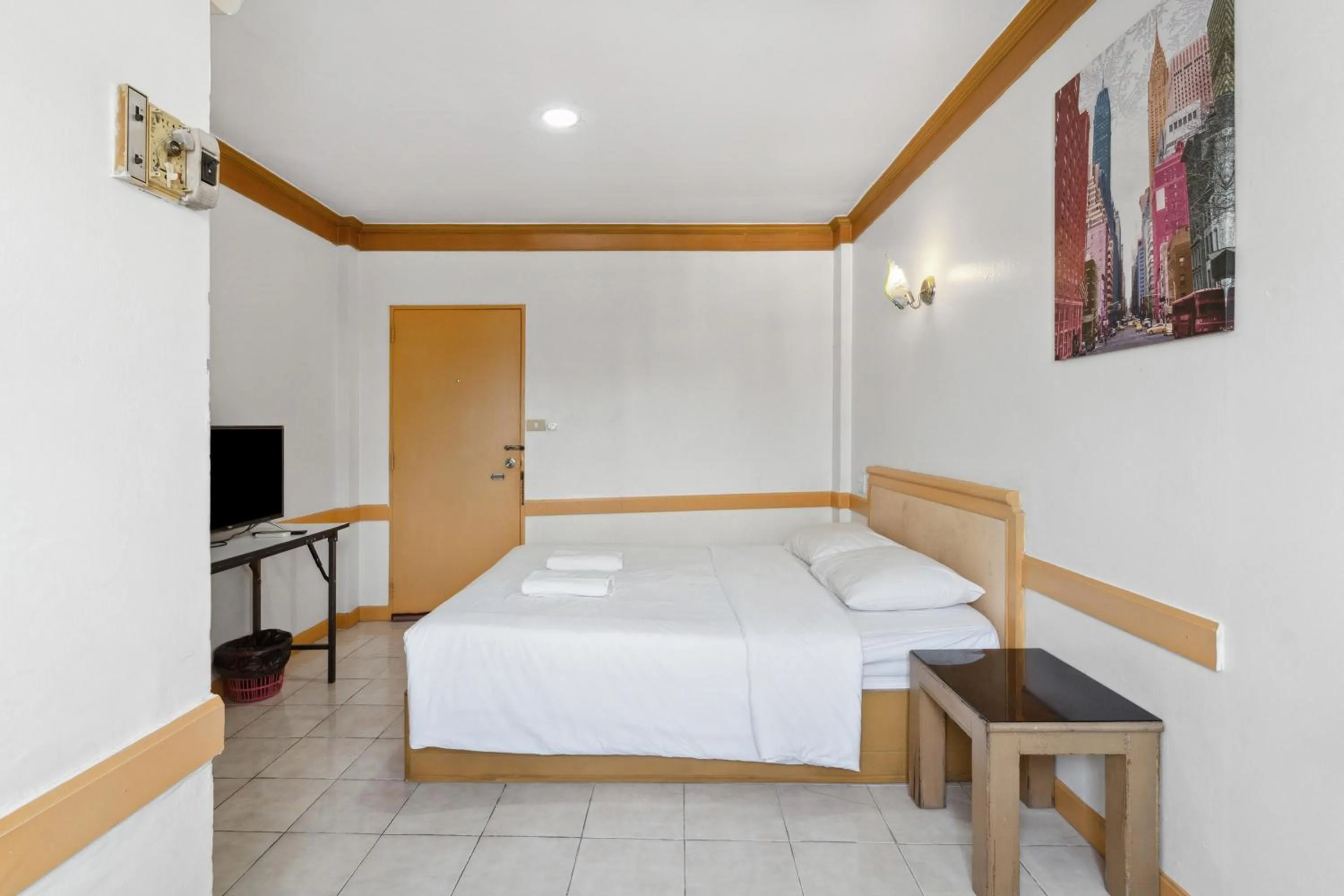 Bed in Phu Inn Hotel