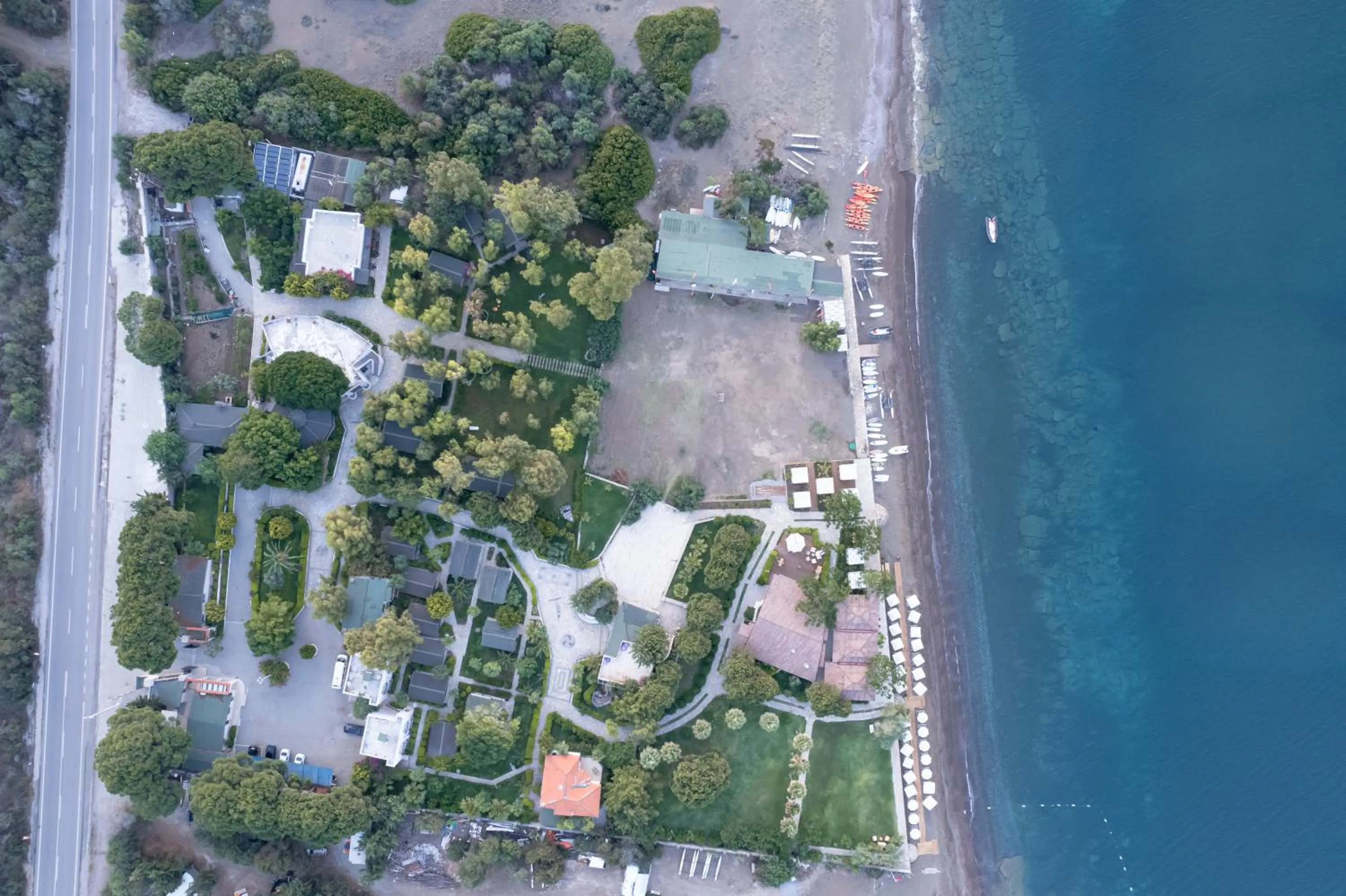 Natural landscape in Datça Dirik Surf Beach Hotel