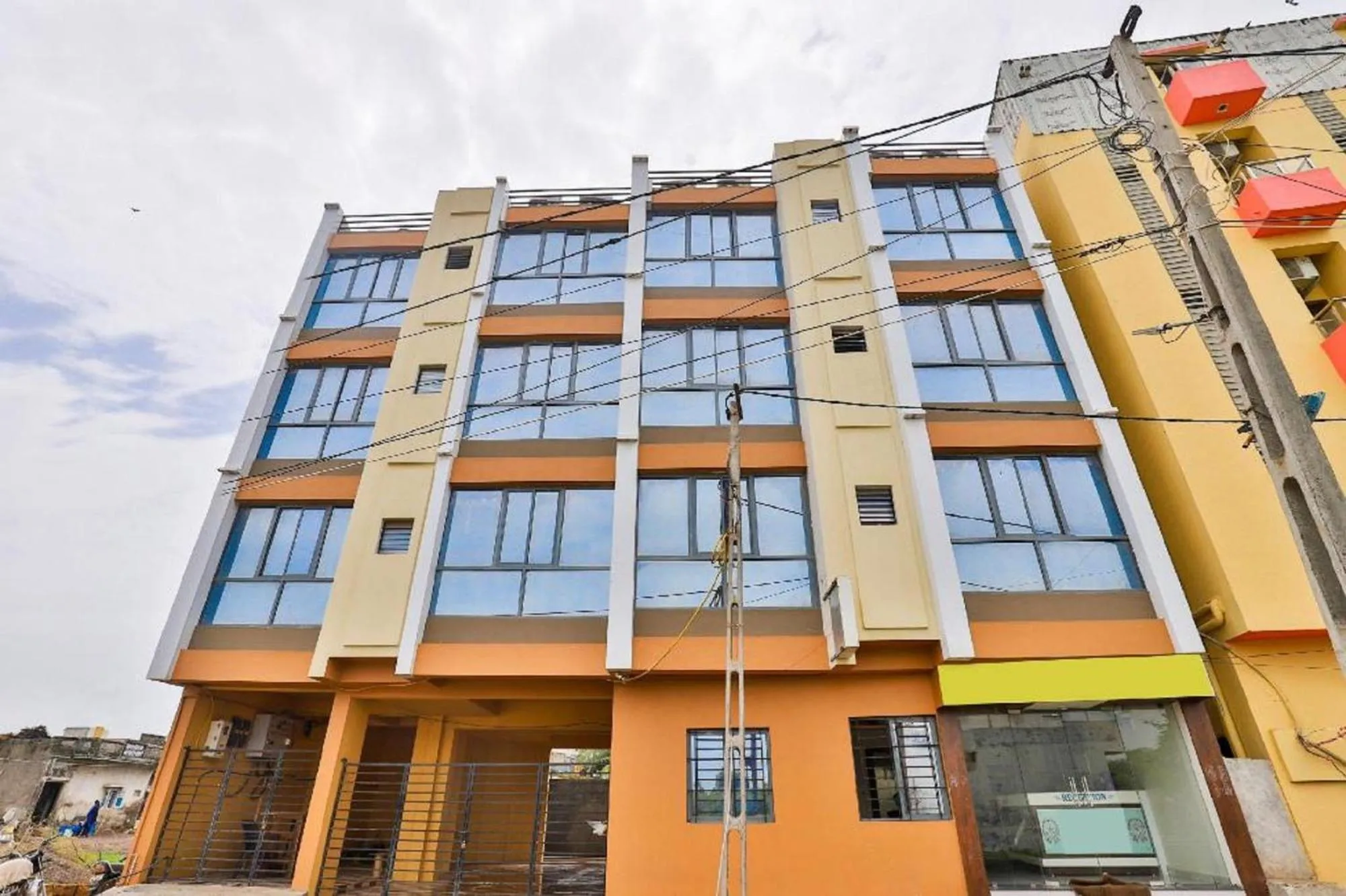 Facade/entrance in Hotel Bansidhar-Somnath