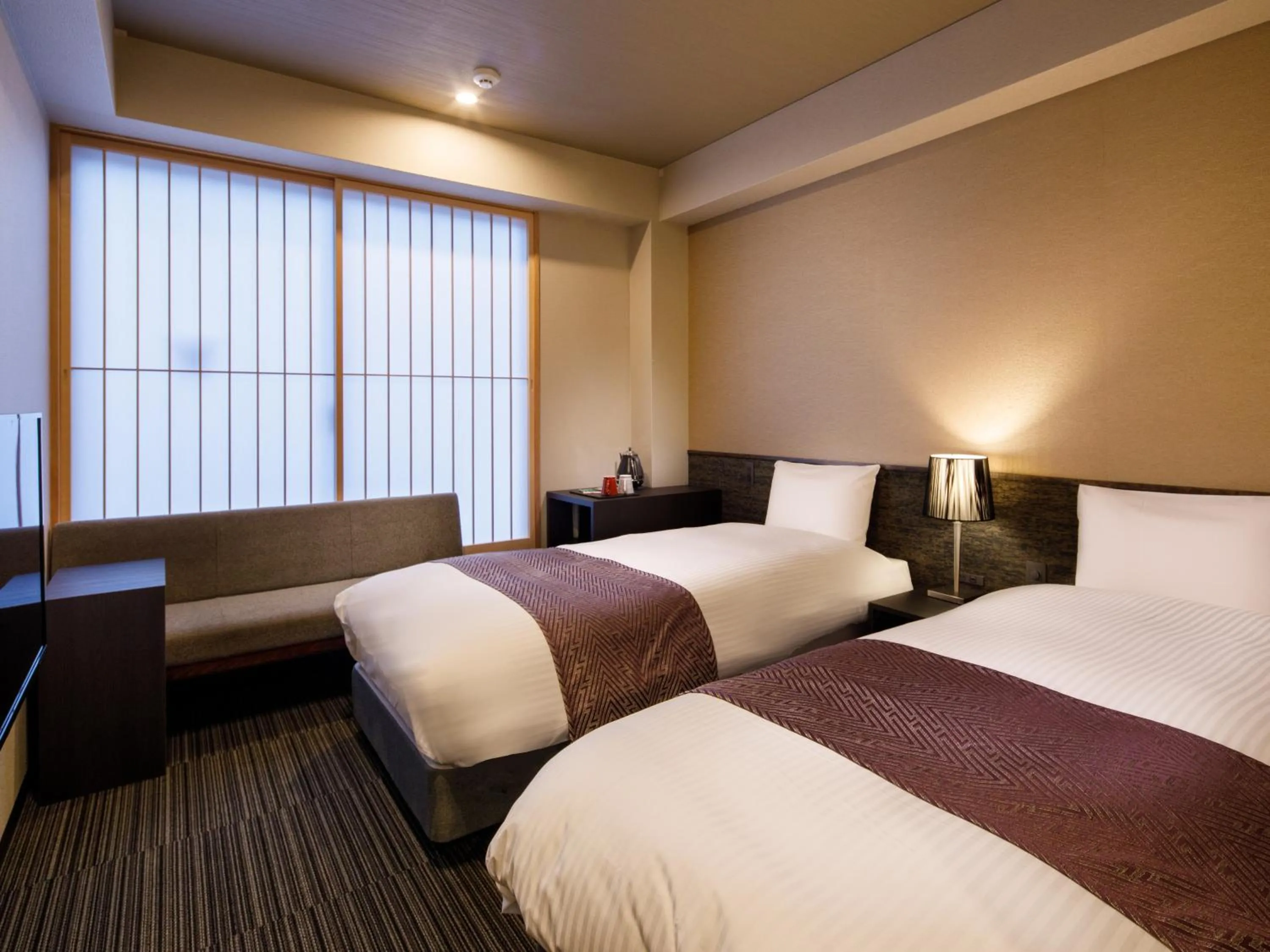 Photo of the whole room, Bed in Connect inn Shichijo-Kawaramachi