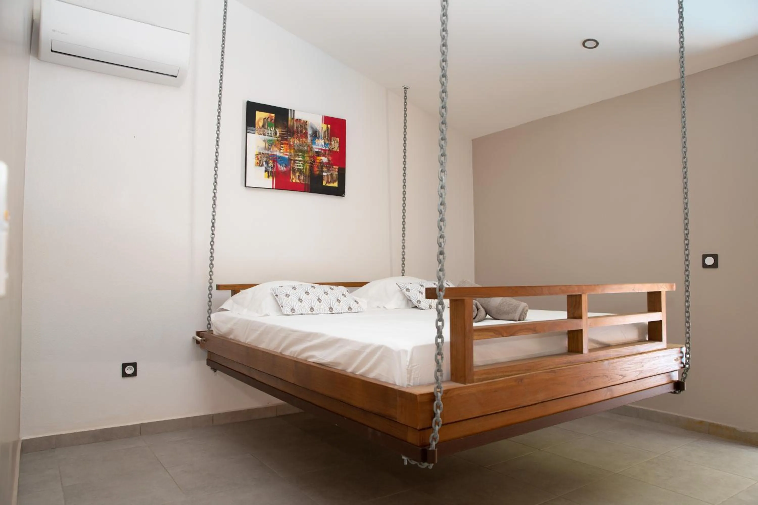 Bed in Karucoco Lodge