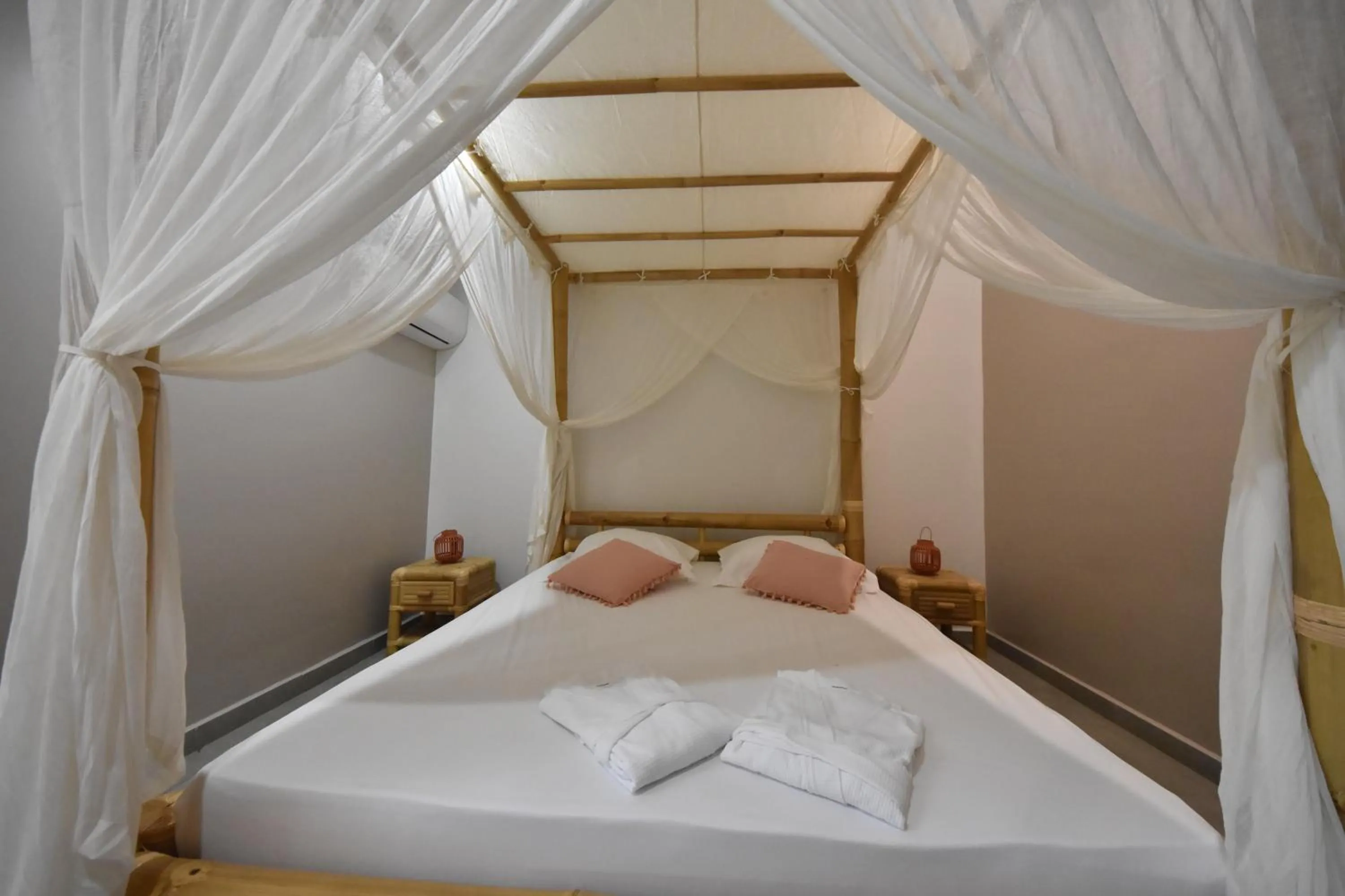 Bed in Karucoco Lodge
