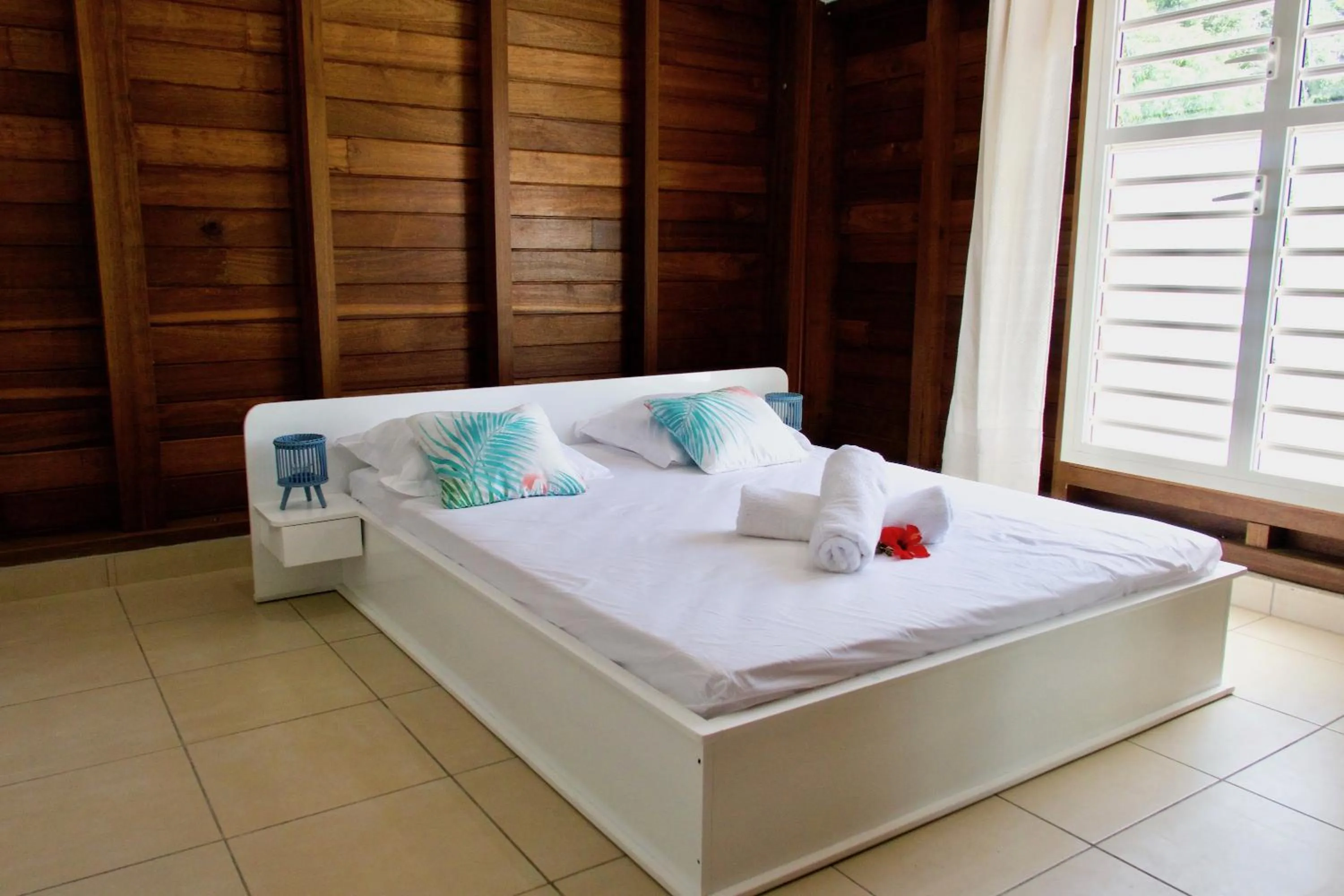 Bed in Karucoco Lodge