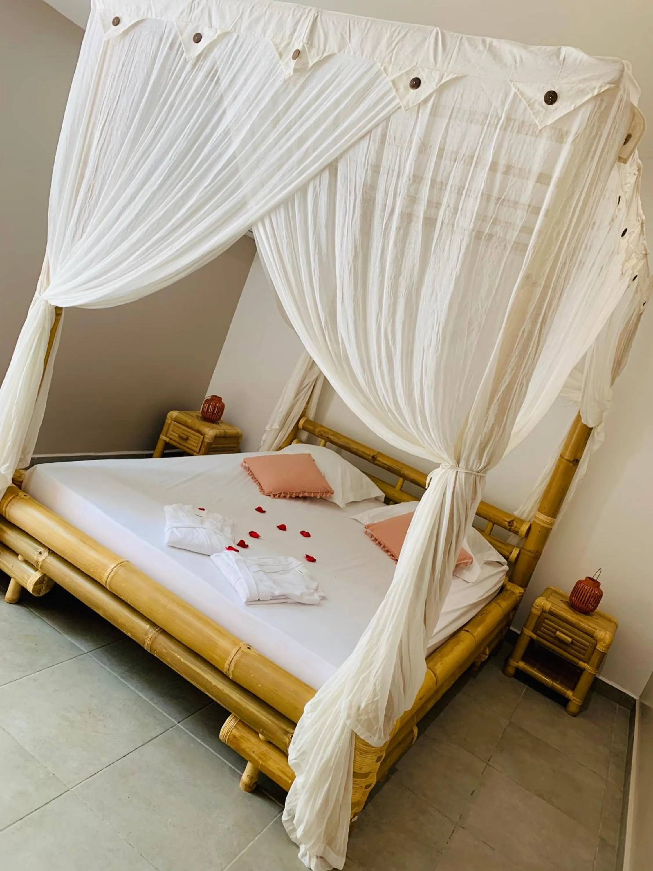 Bed in Karucoco Lodge